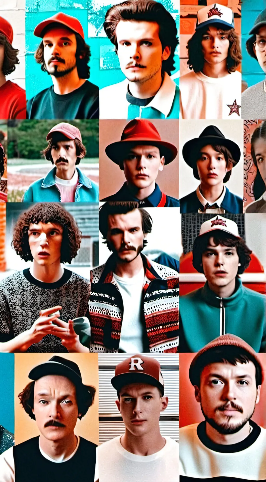 ai character: stranger things background