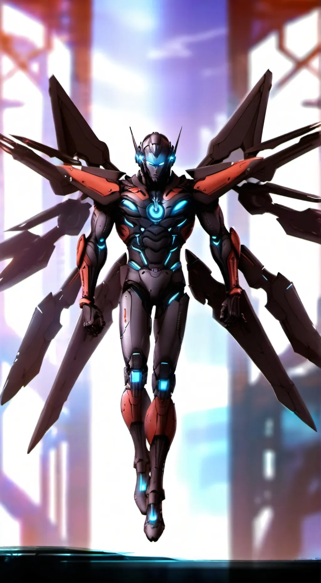 ai character: Starscream  background