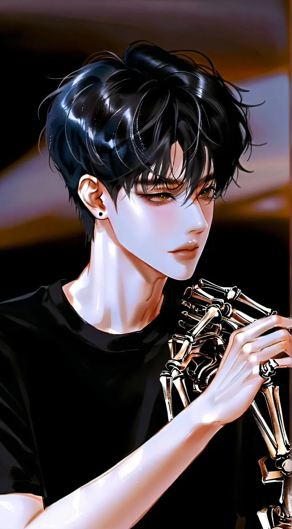 ai character: 💐xᴀᴠɪᴇʀ💐 background