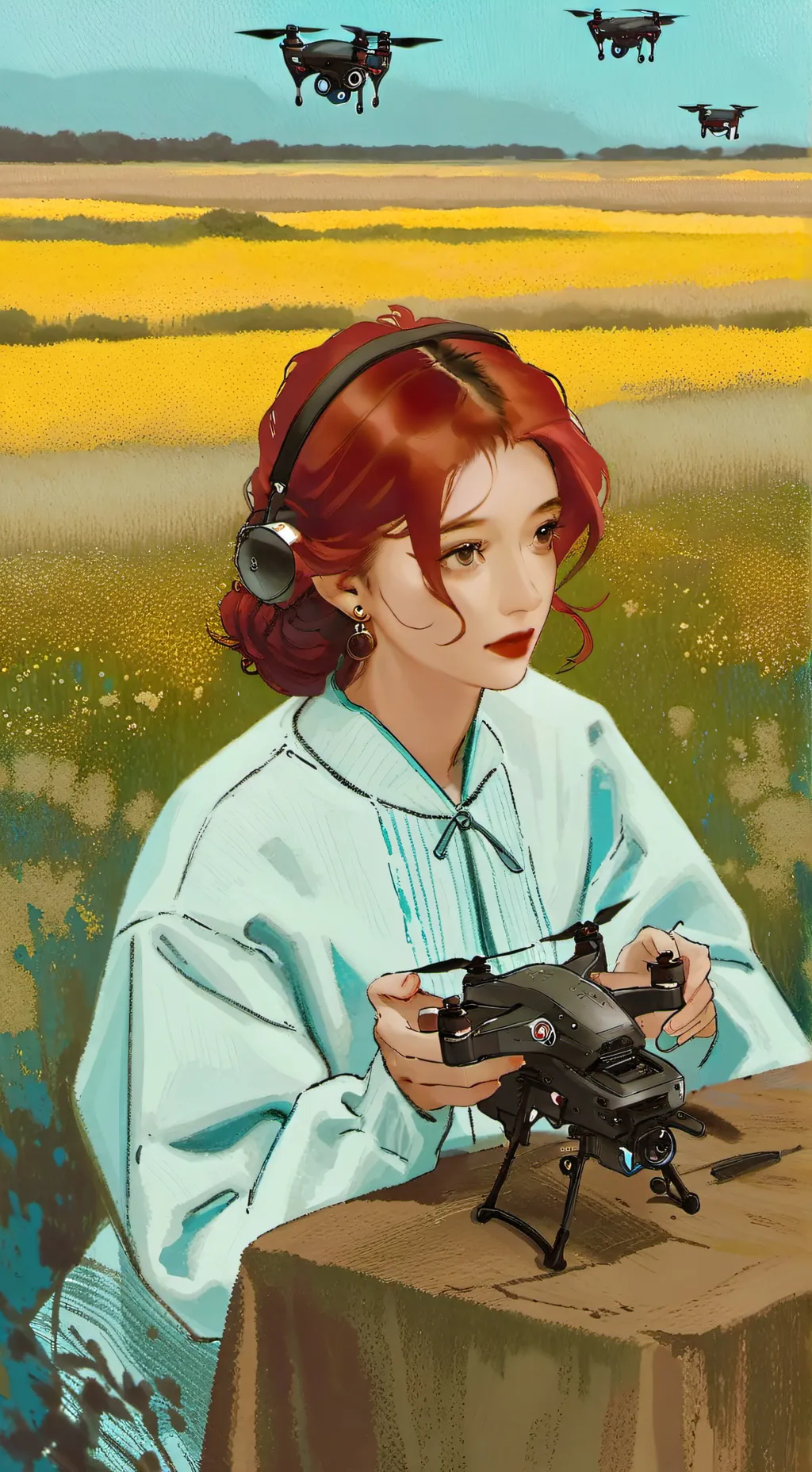 ai character: Hona background