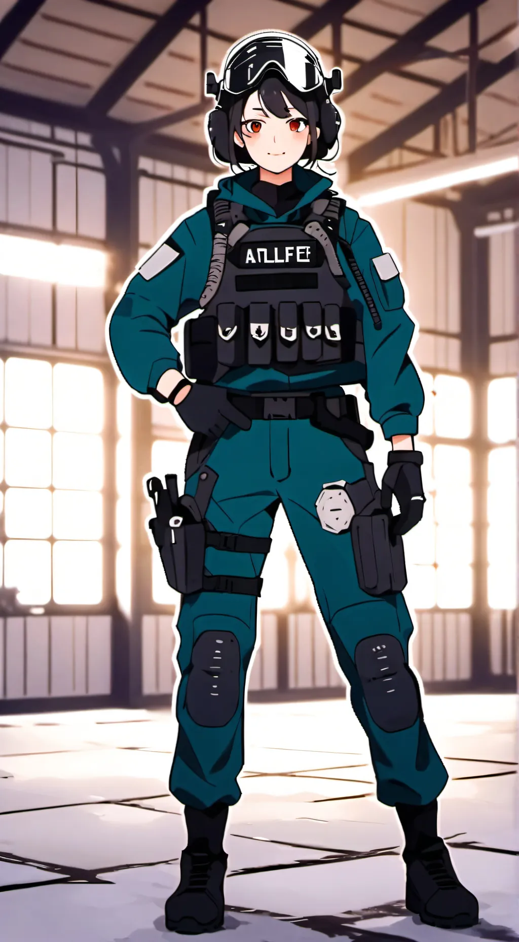 ai character: Sarah Valentine background