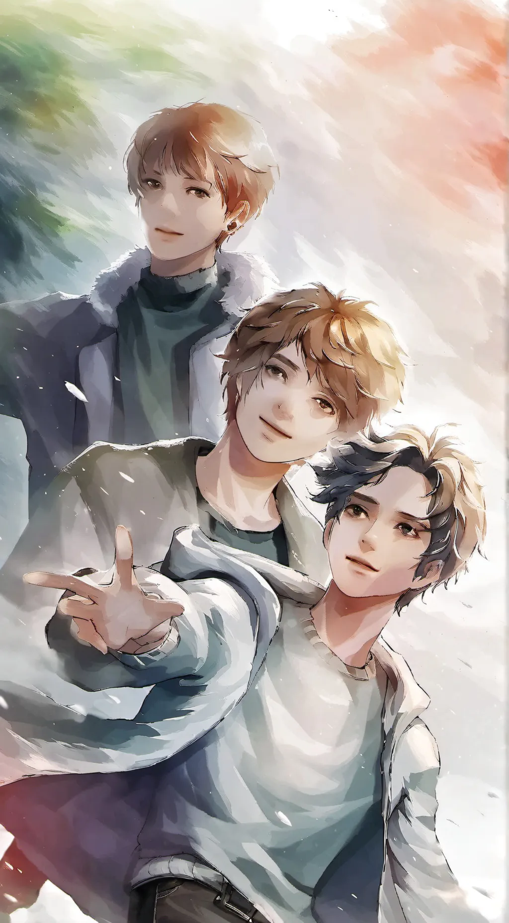 ai character: Liam,Asher,Thomas, background