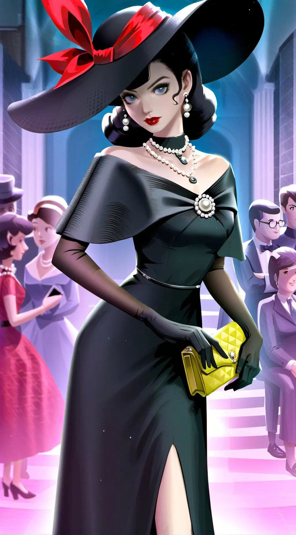 ai character: Jessica  background