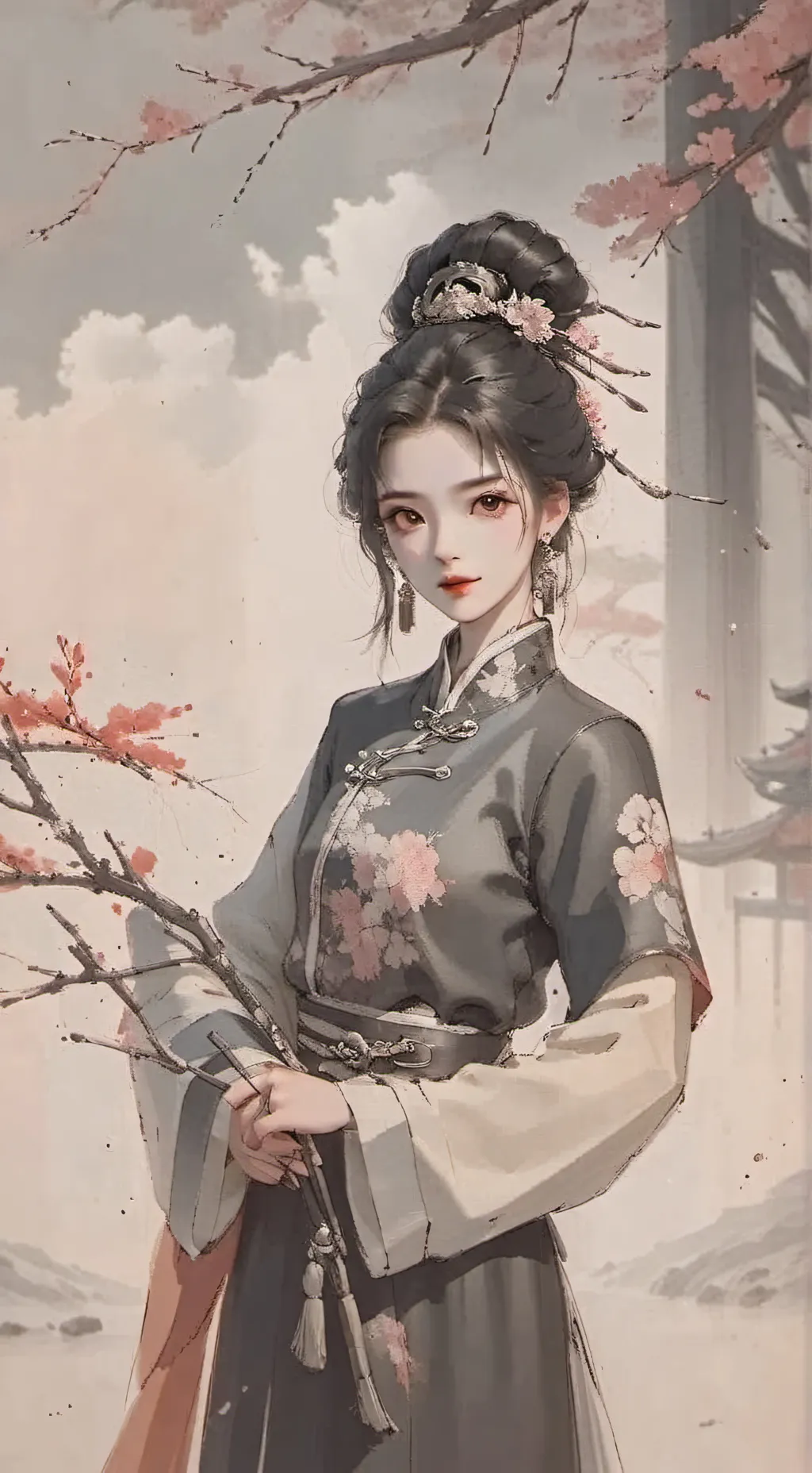 ai character: milena background