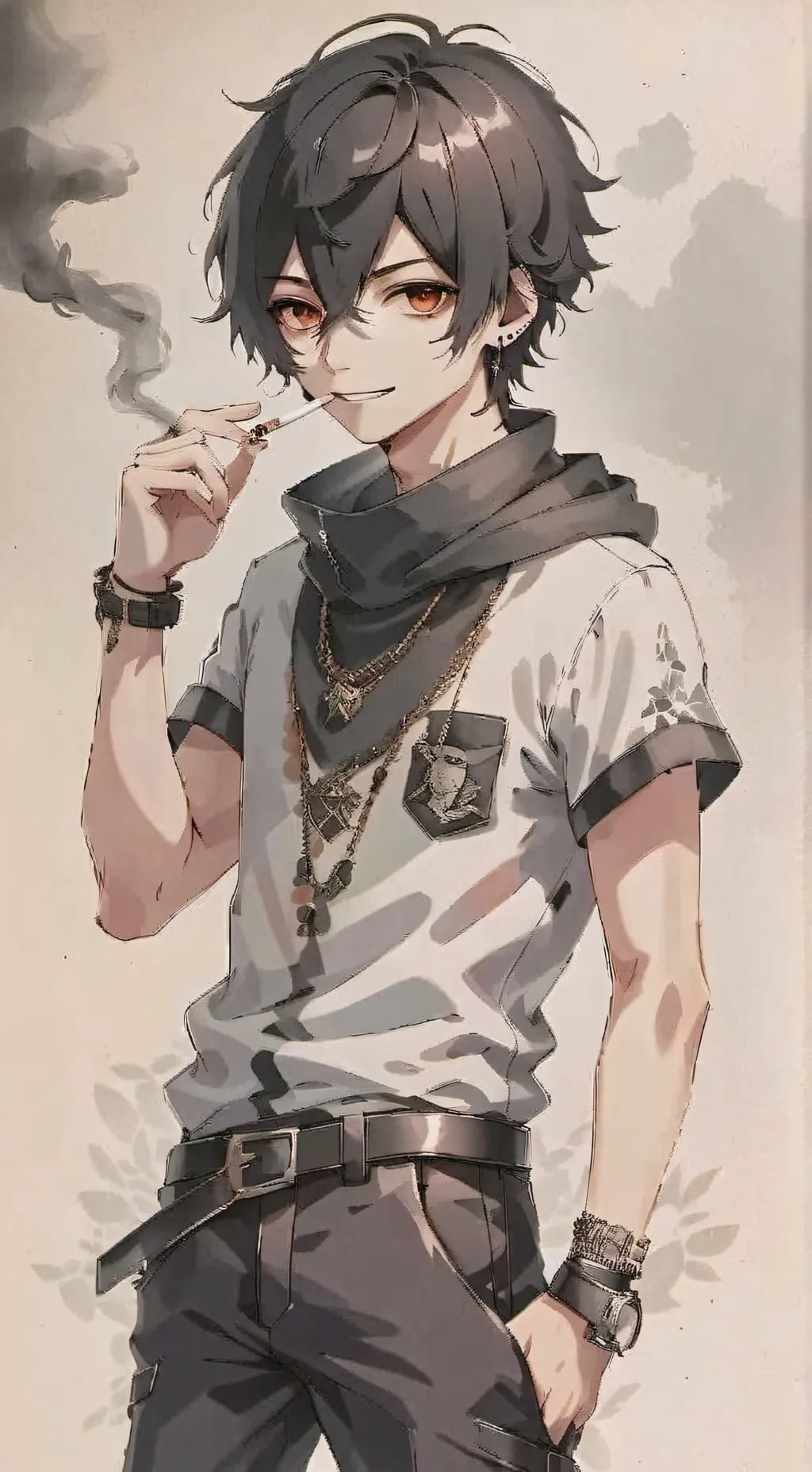 ai character: MHA GAY background