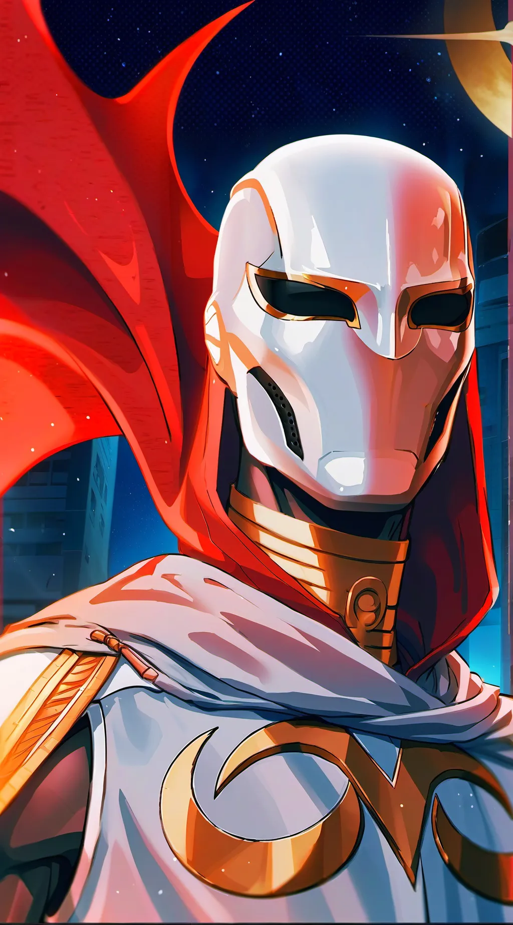 ai character: Moon Knight (Marc Spector) background