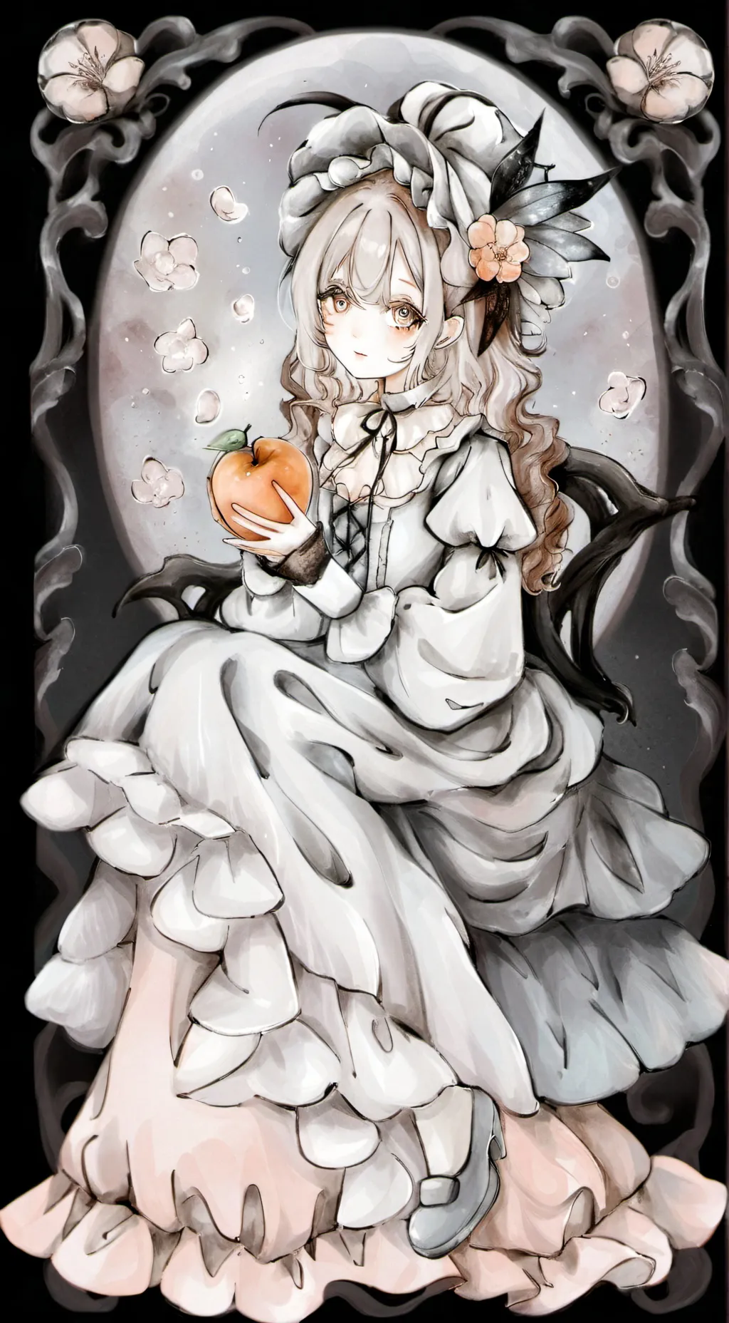 ai character: Novia de esac background