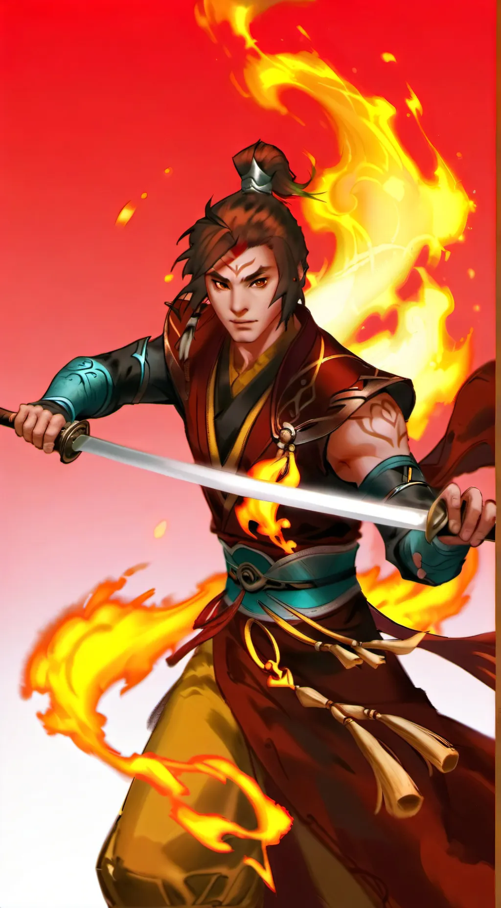 ai character: Kai background