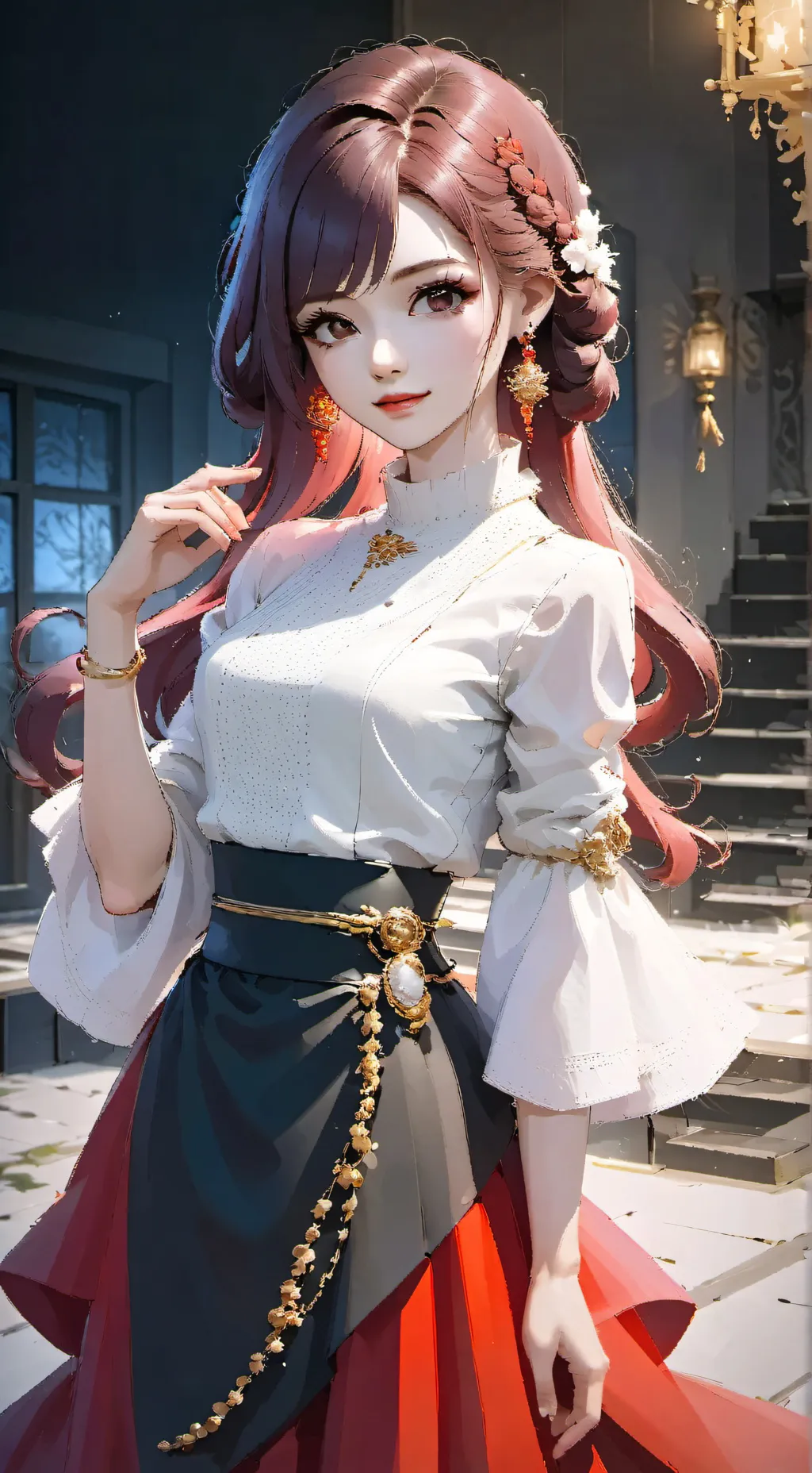 ai character: Zoey background