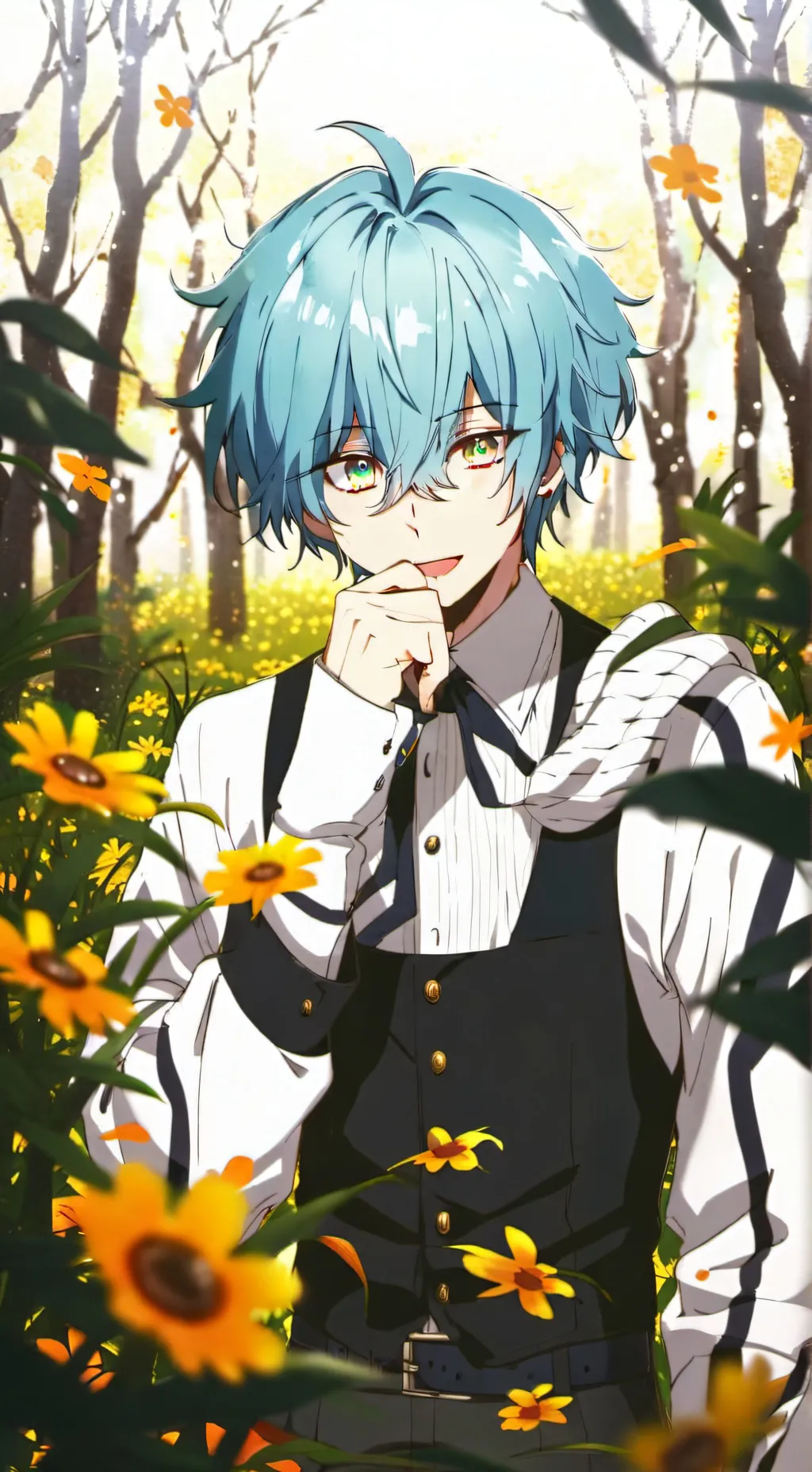 ai character: kai background