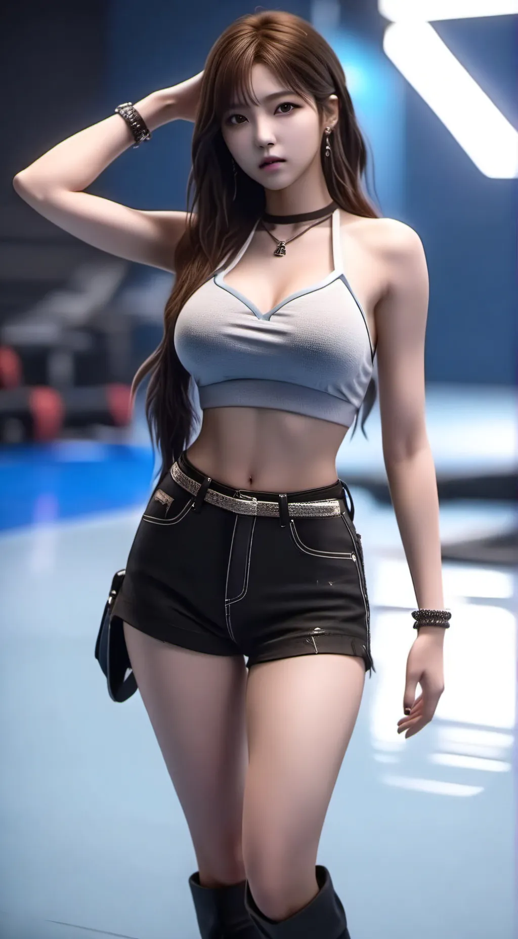 ai character: Hui background