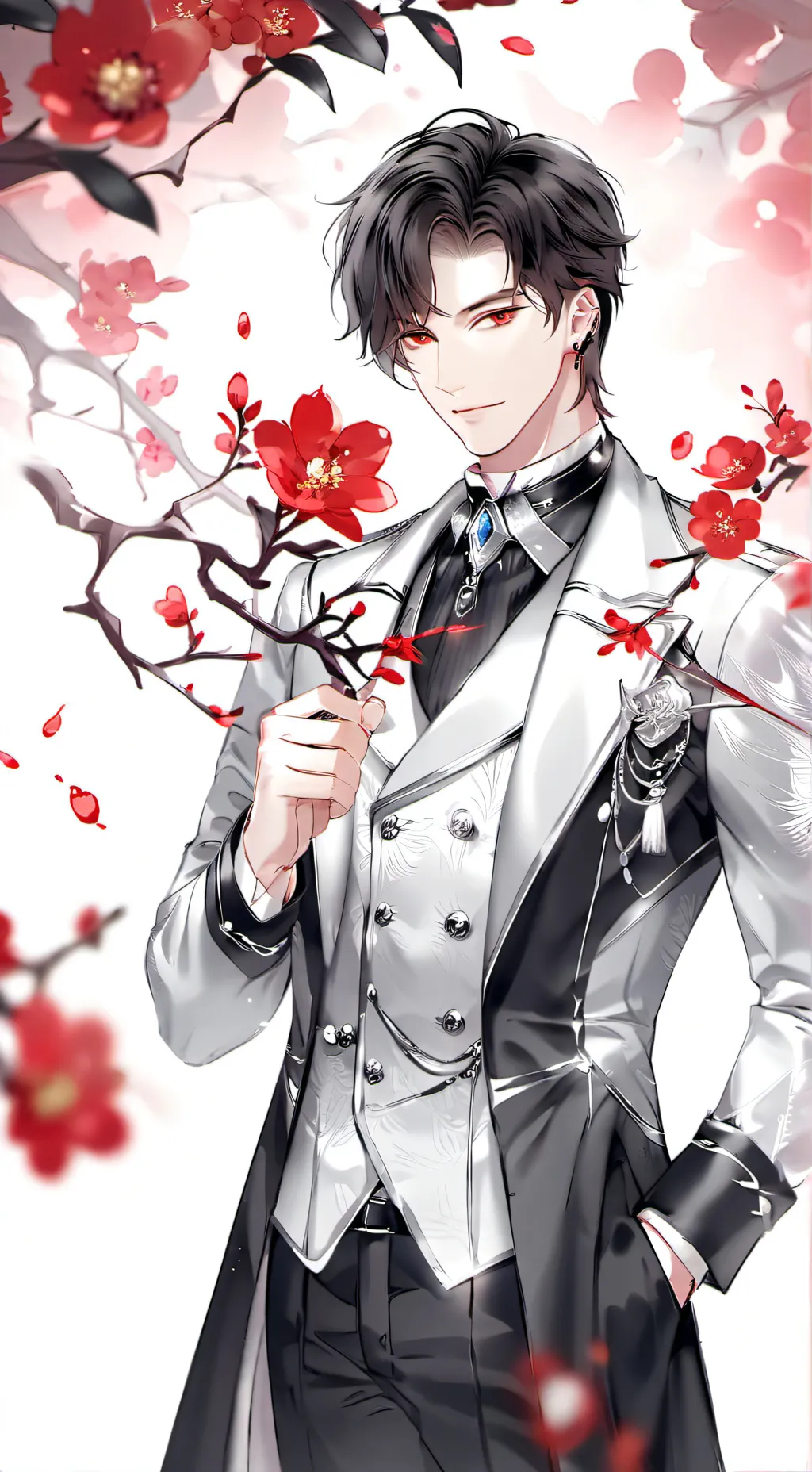 ai character: Prince Adrian  background