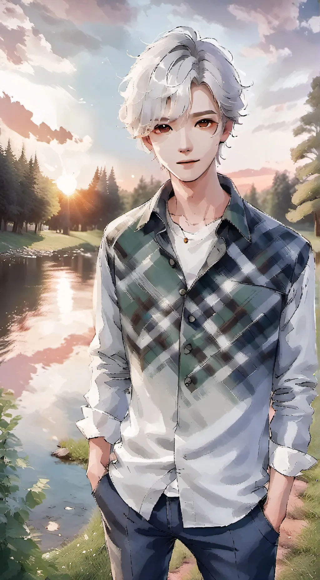 ai character: Millex  background