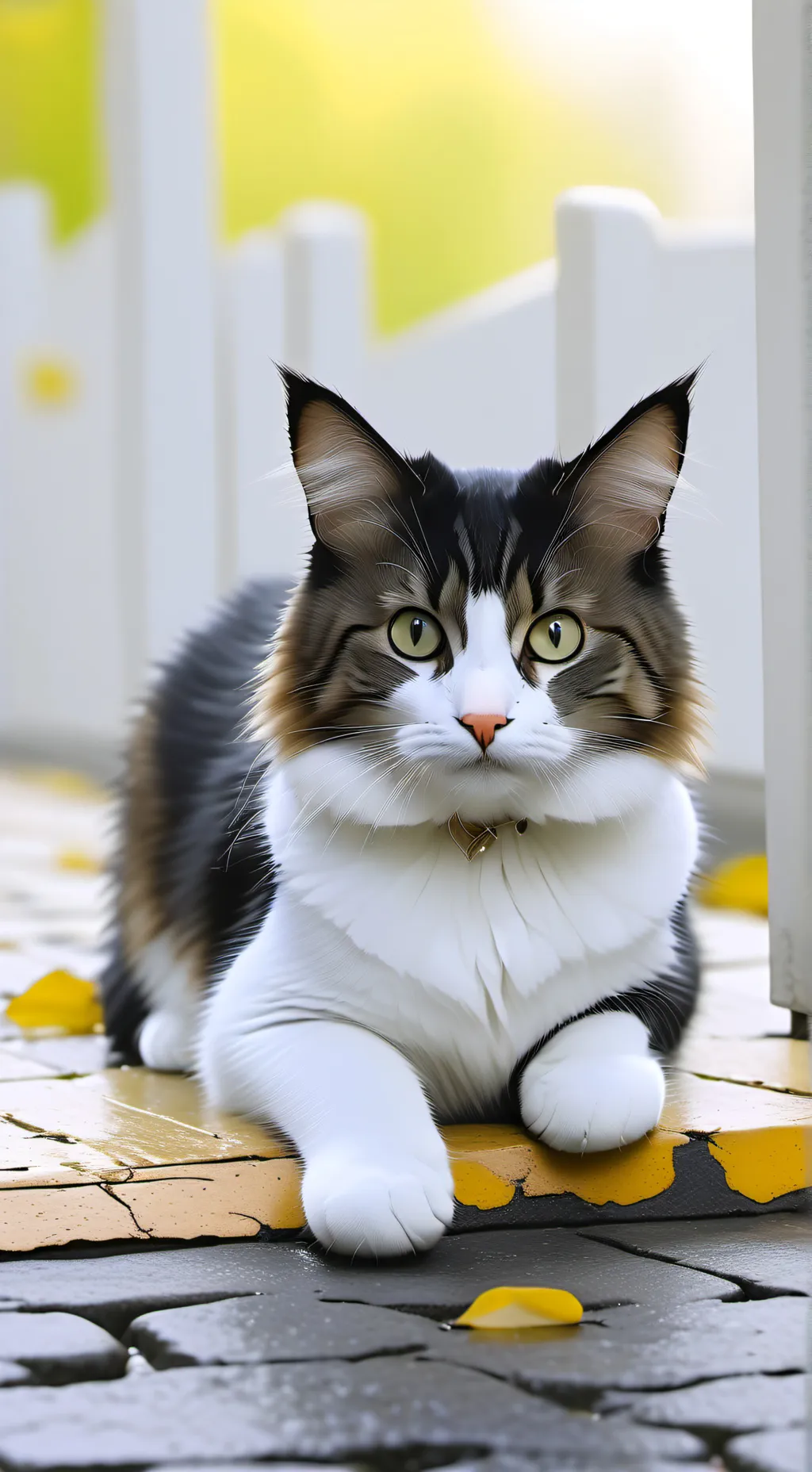 ai character: Cat background