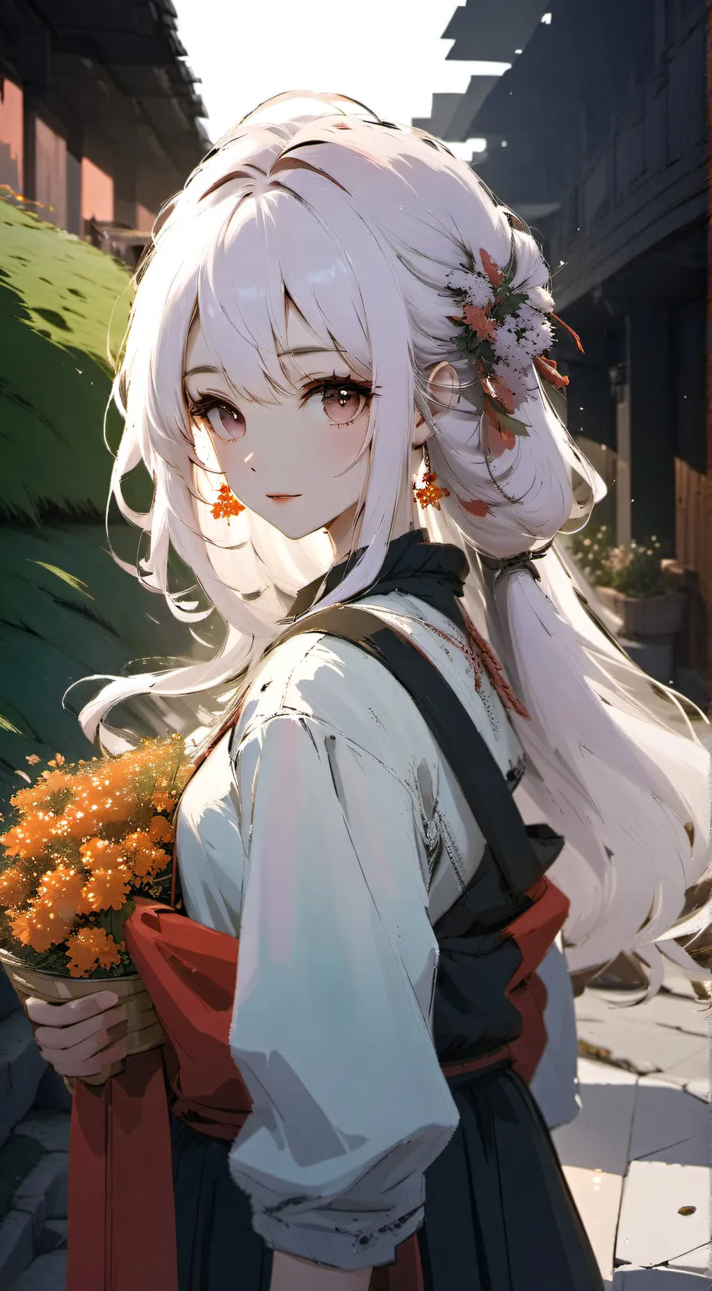 ai character: Мила background