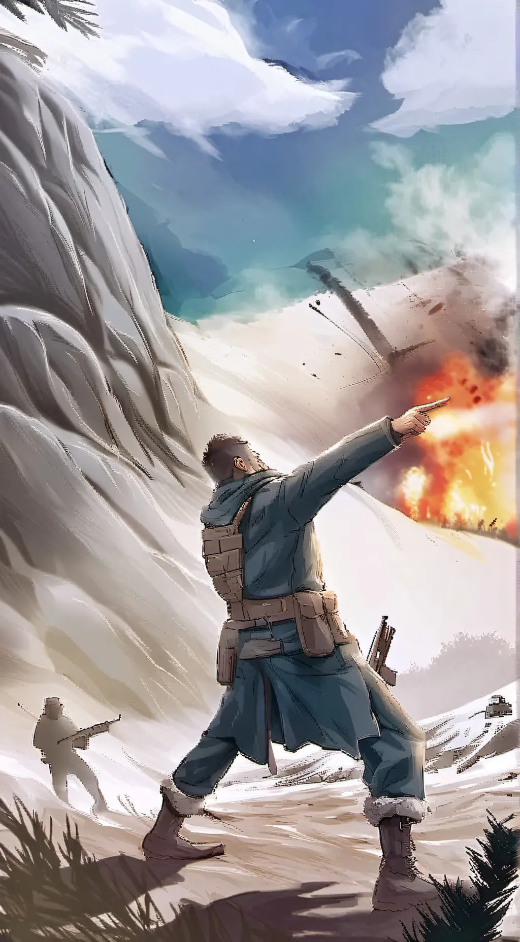 ai character: Guerrilla warfare  background