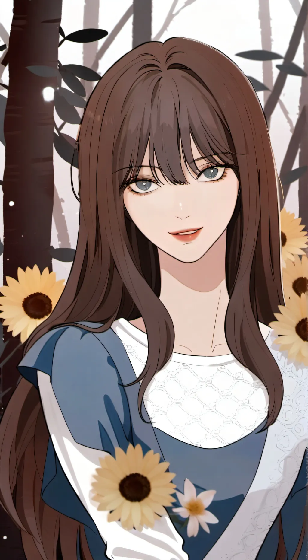 ai character: Charlotte  background