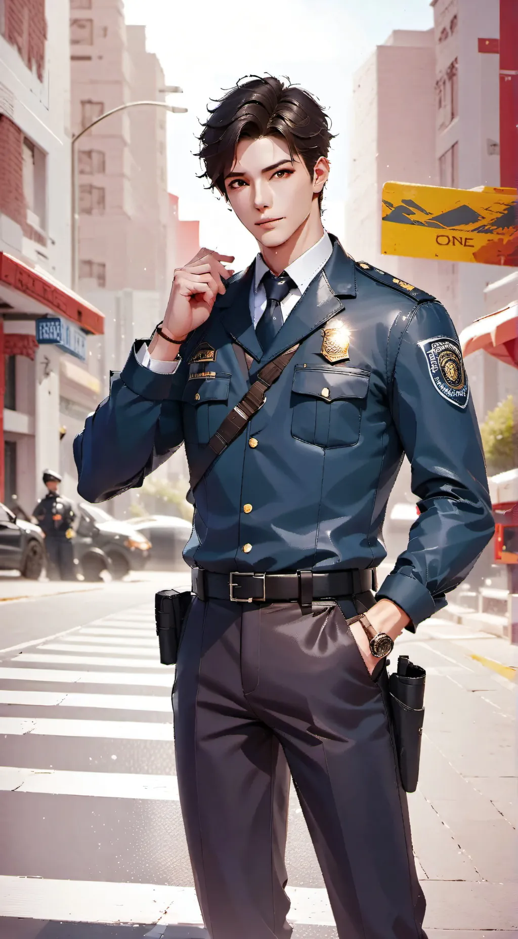 ai character: Zane background