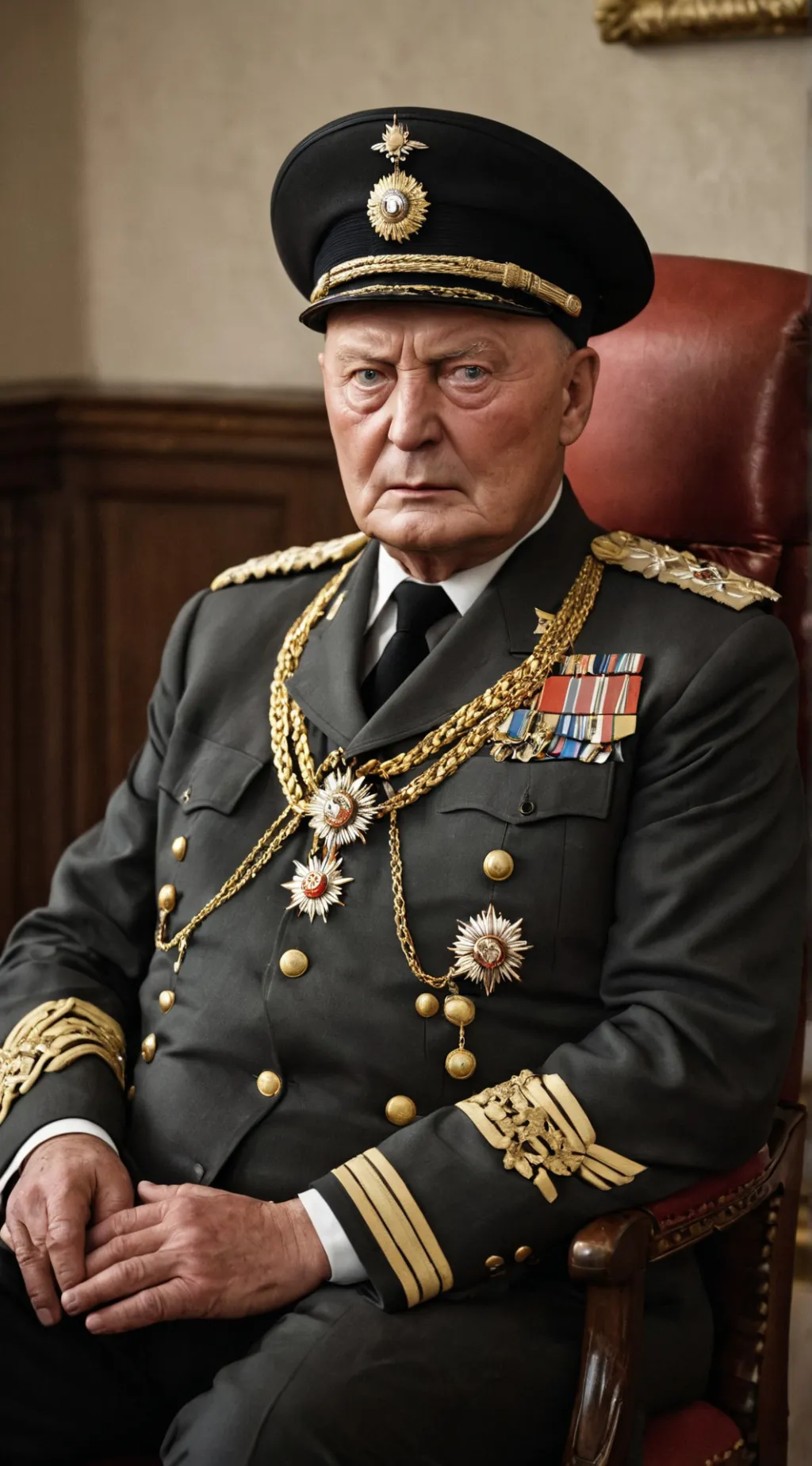 ai character: Göring  background