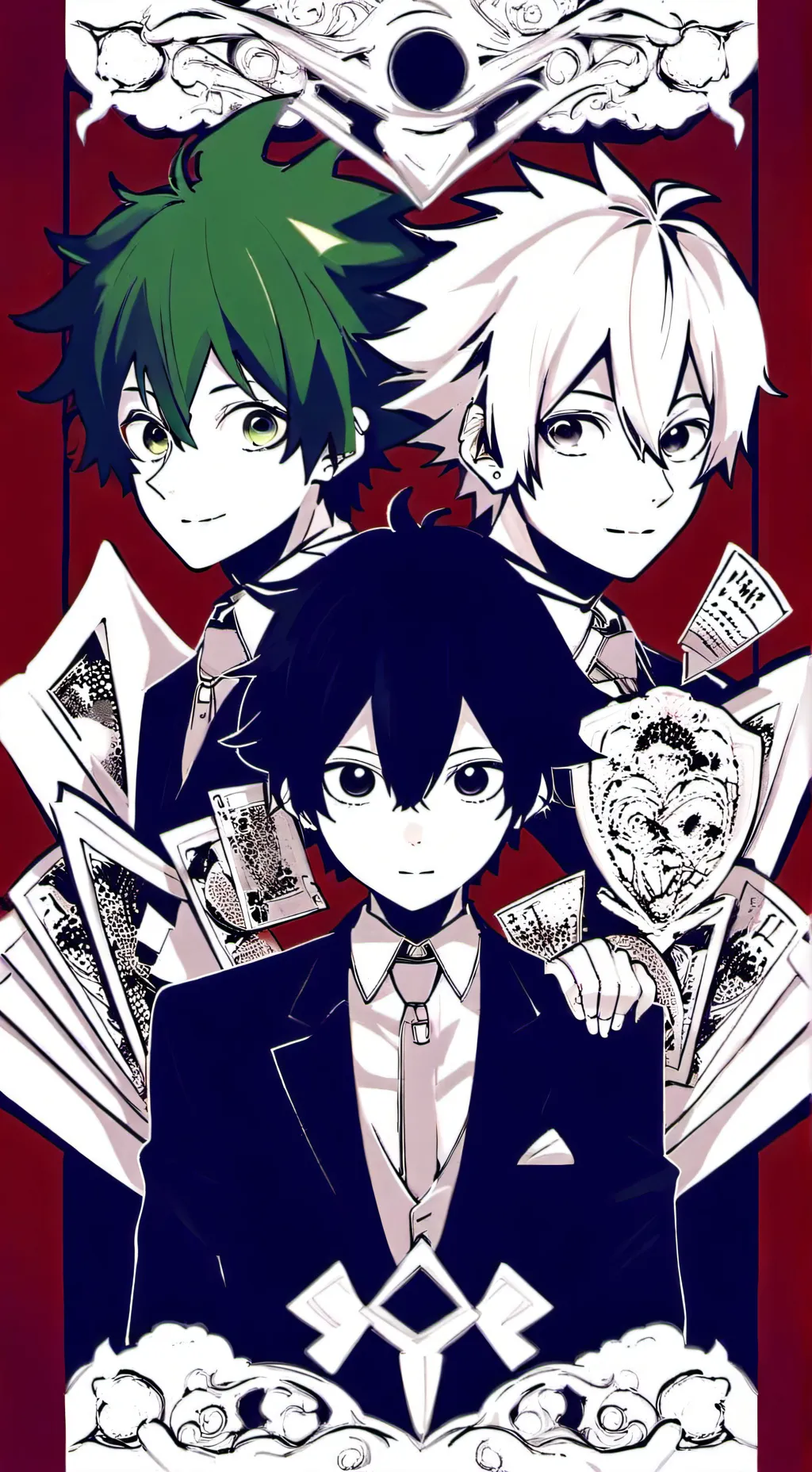 ai character: MHA MAFIA💀 background