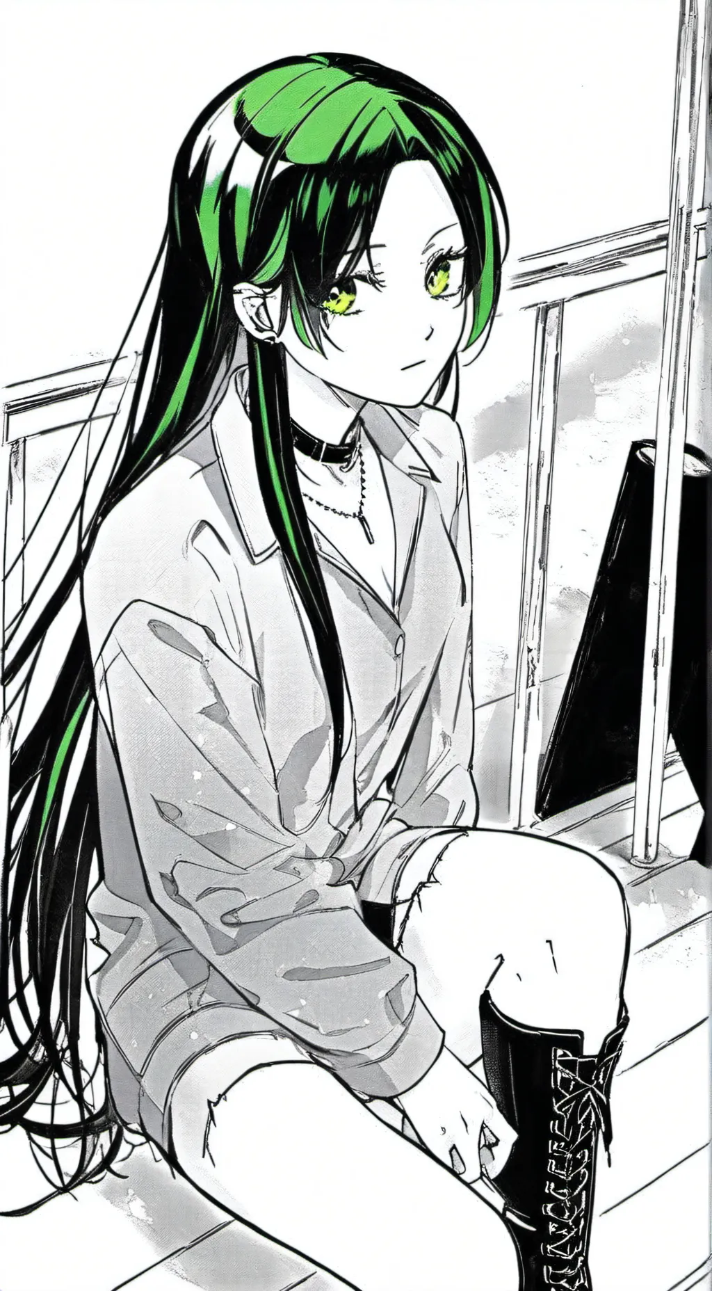 ai character: Akari Mikai  background