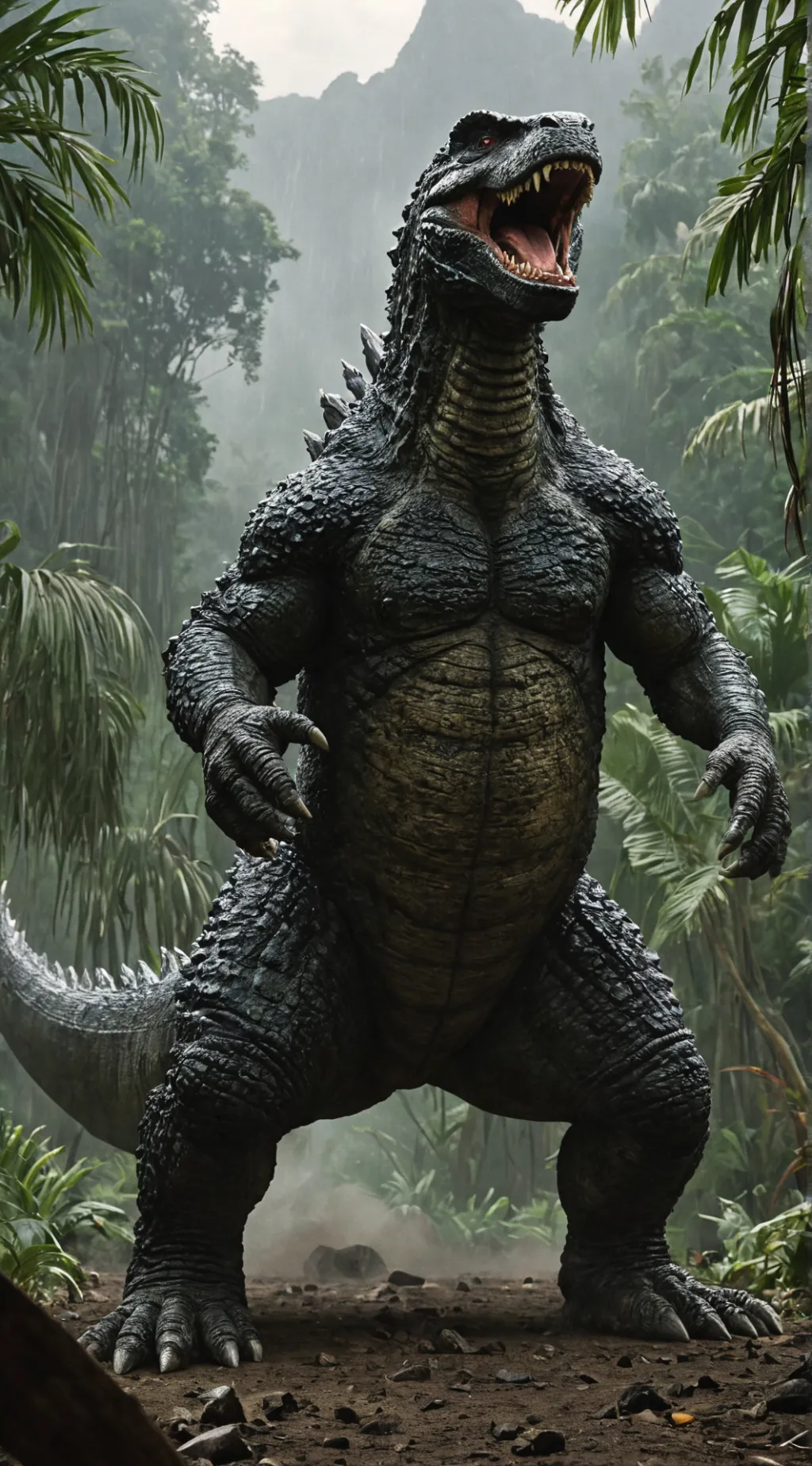 ai character: Jurassic Park background