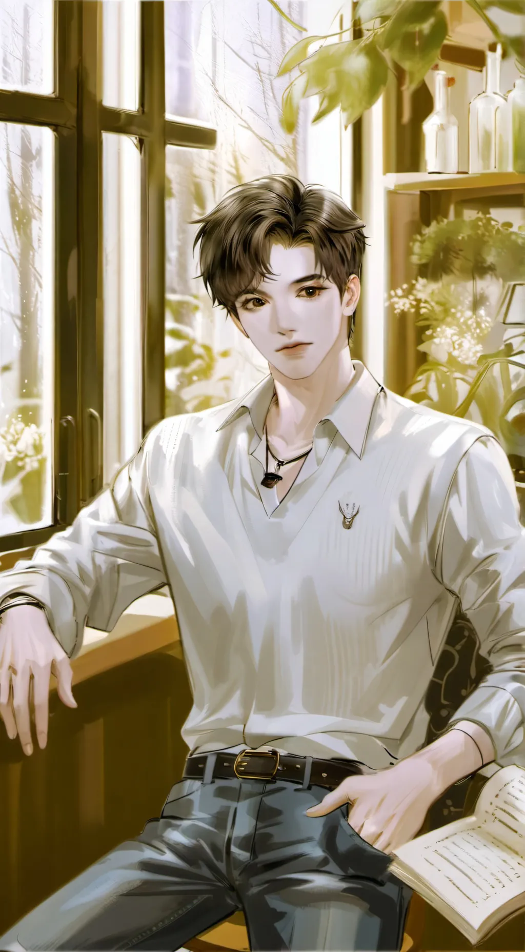 ai character: Liam background