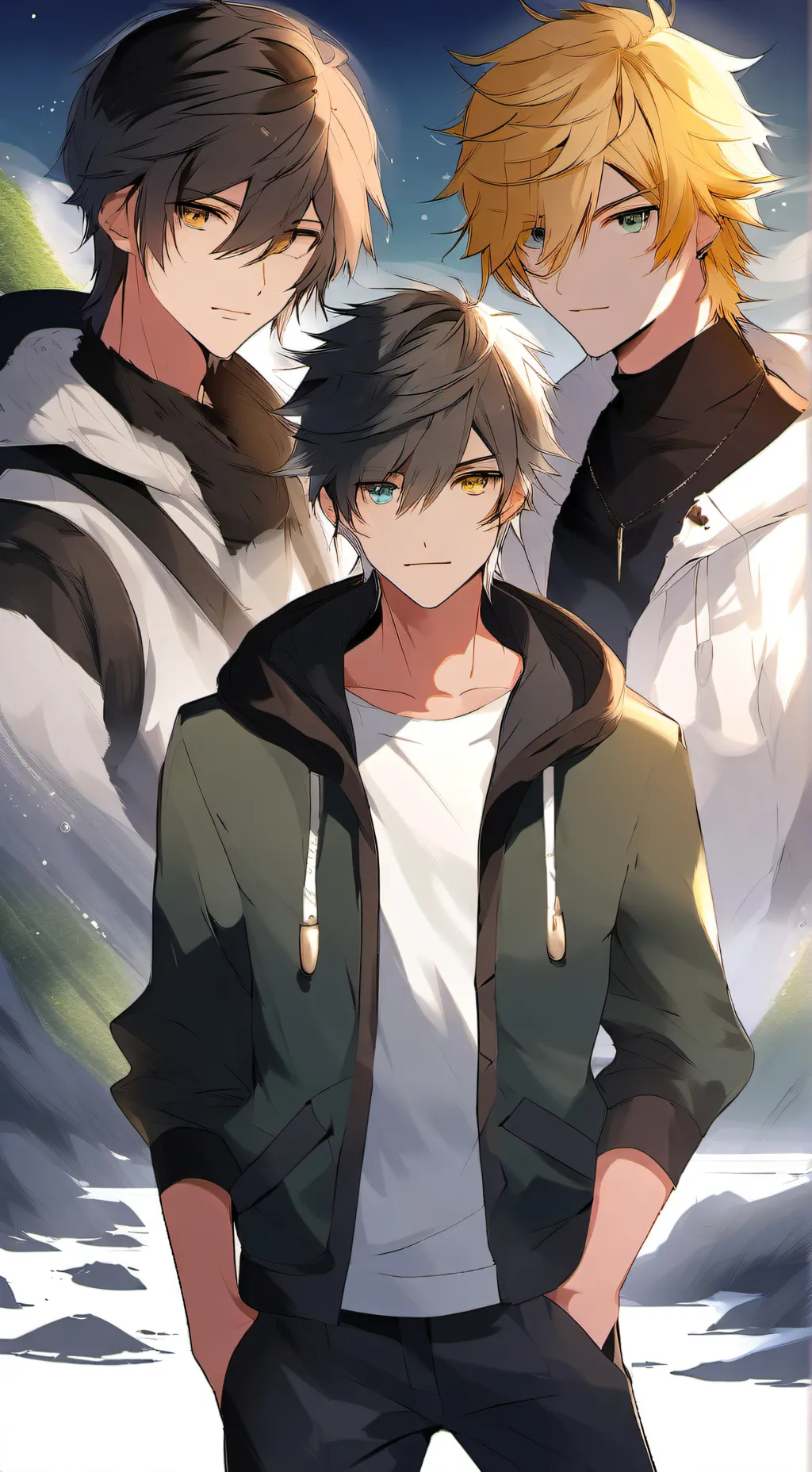 ai character: Fisherman background