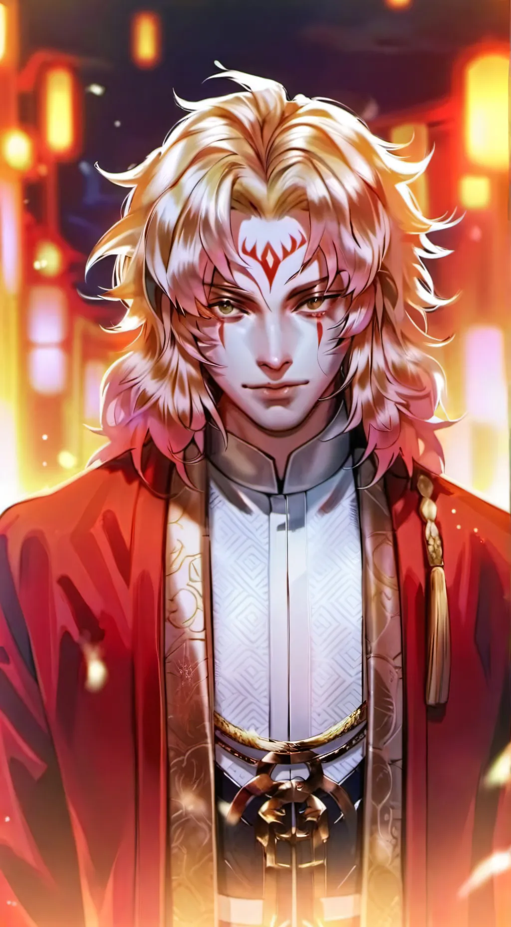 ai character: rengoku background