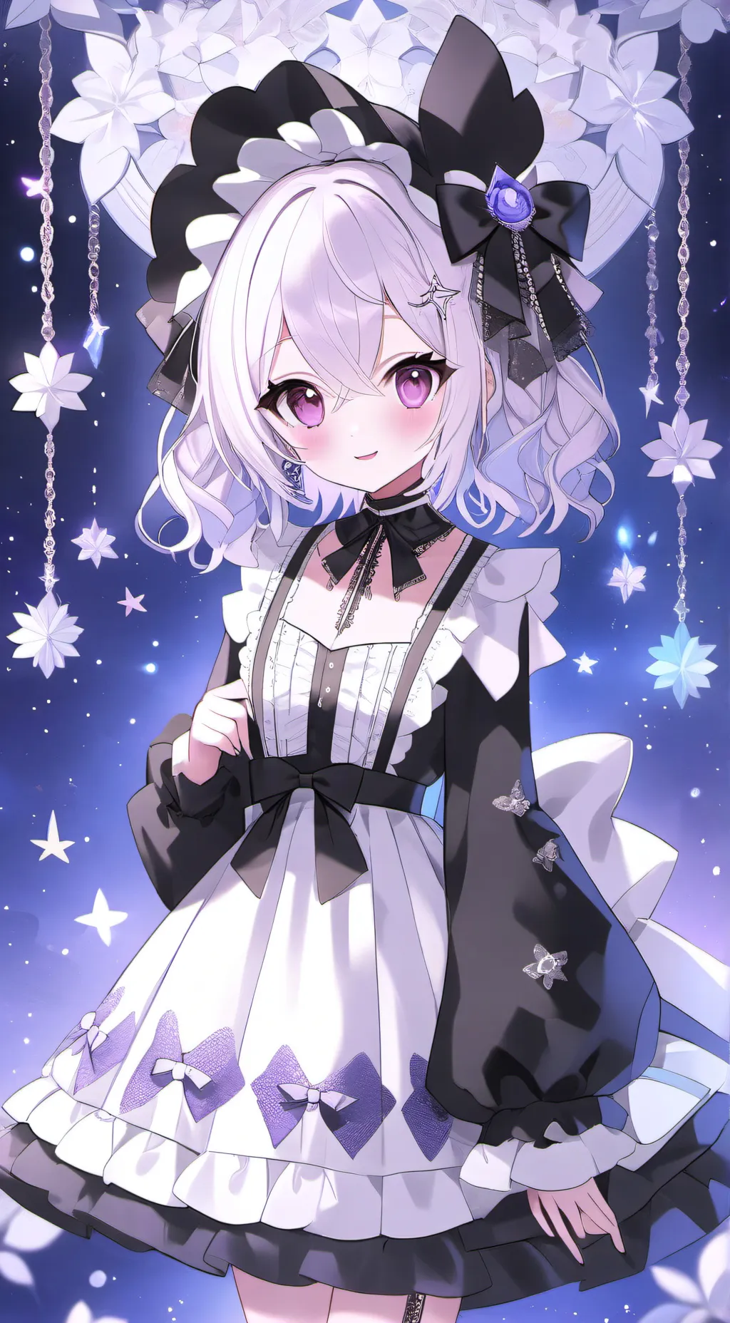 ai character: Aphmau but kitty 😵 background