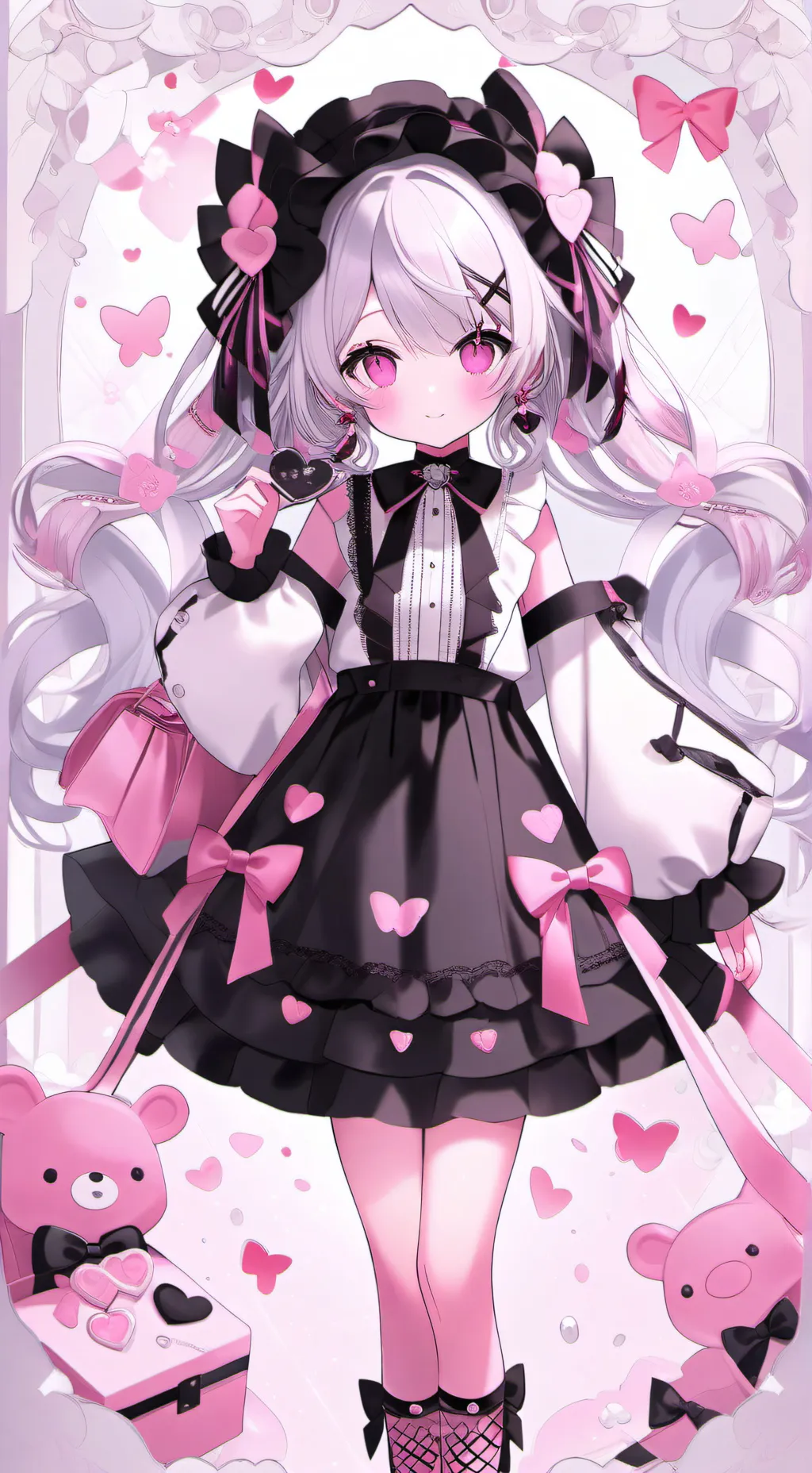 ai character: Akane Sakura background
