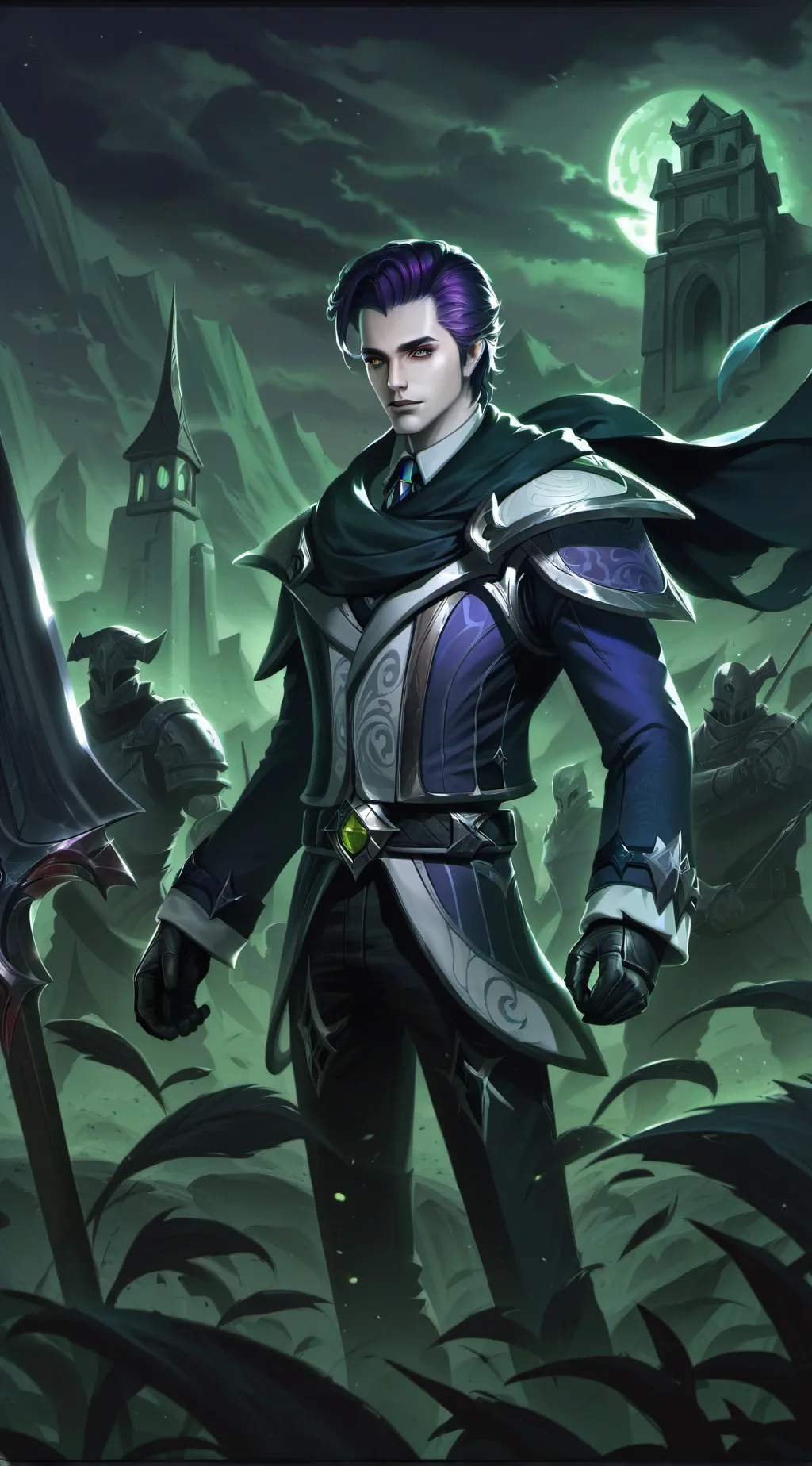 ai character: Twilight  background