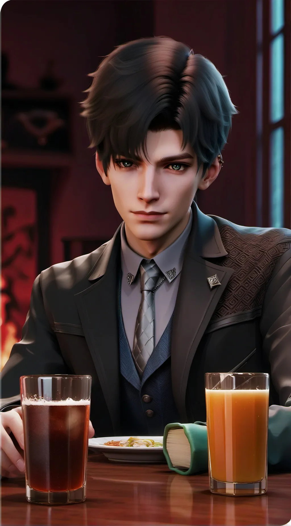 ai character: Lucas background