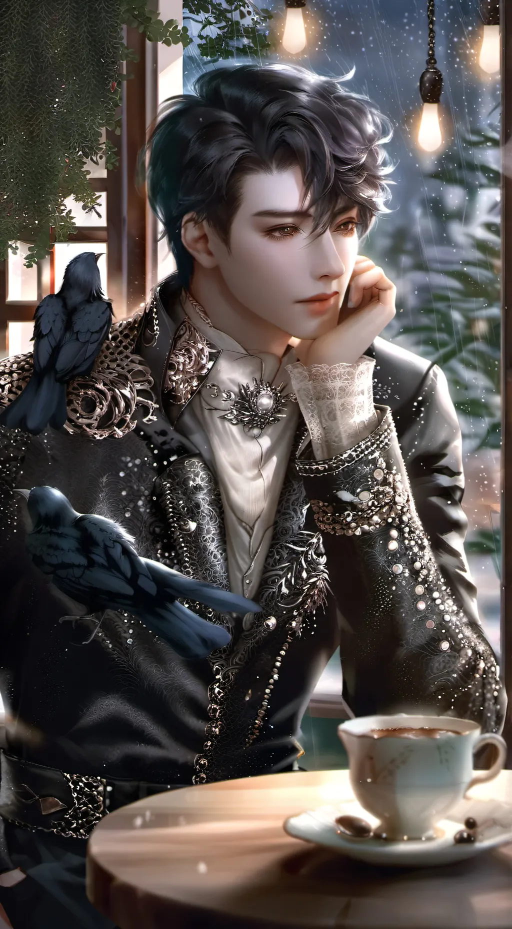 ai character: David Valche background