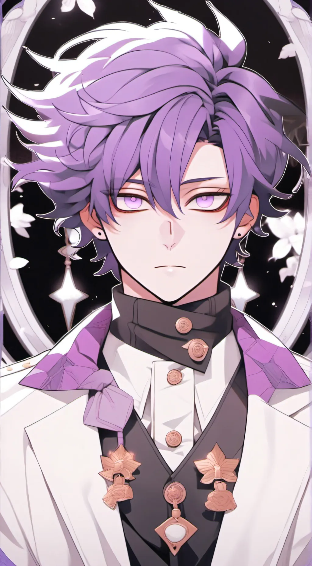 ai character: Liam/bl yaoi💅❄️ background