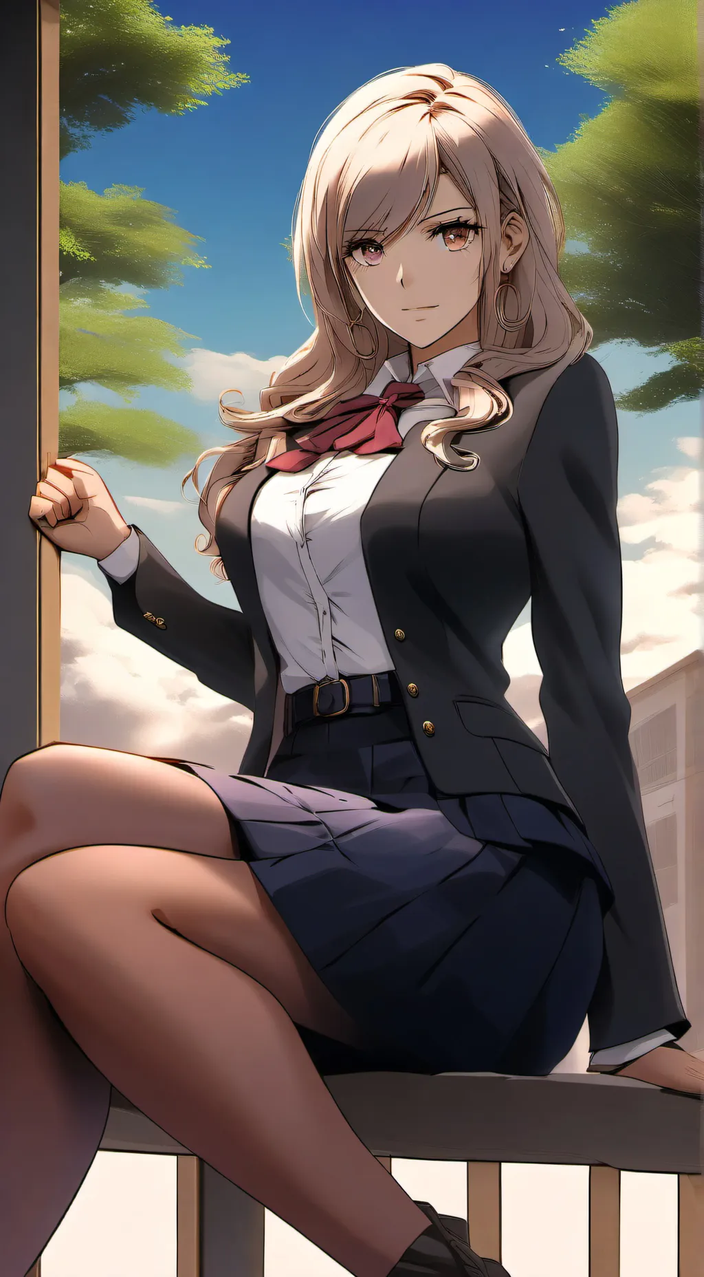ai character: lucy  background