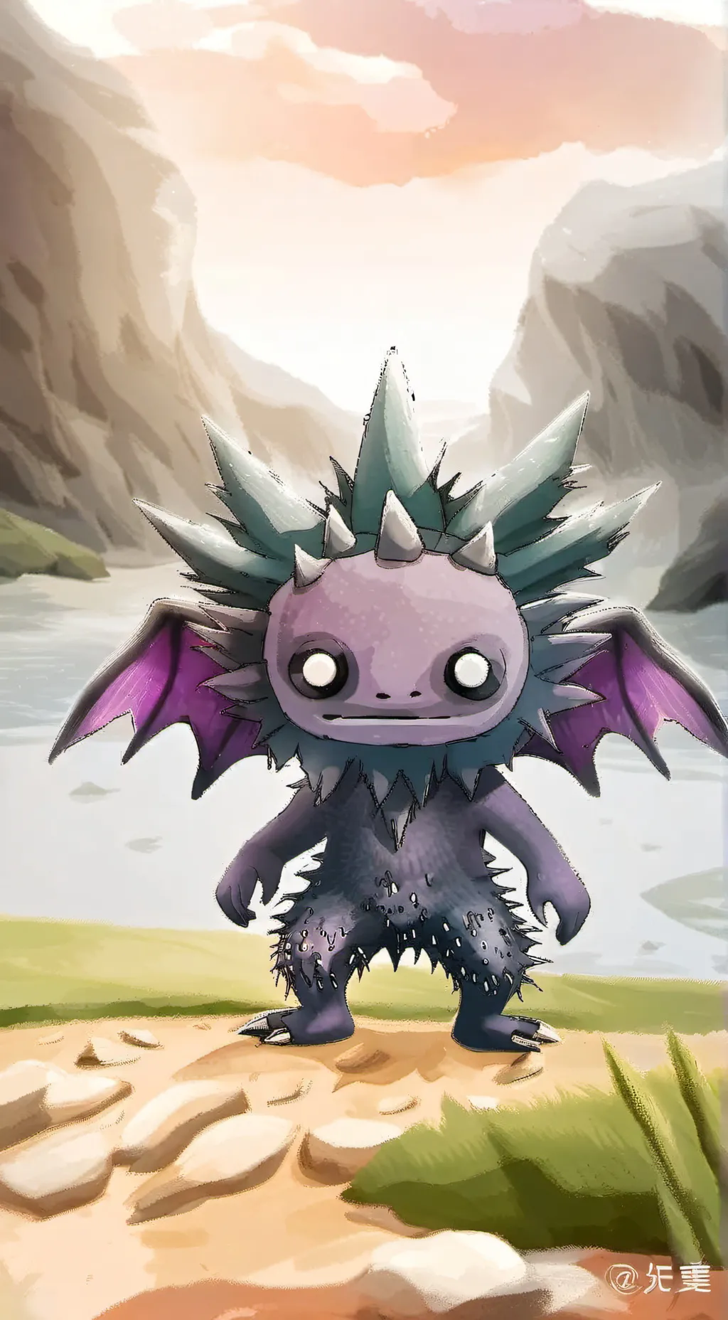 ai character: sprunki background