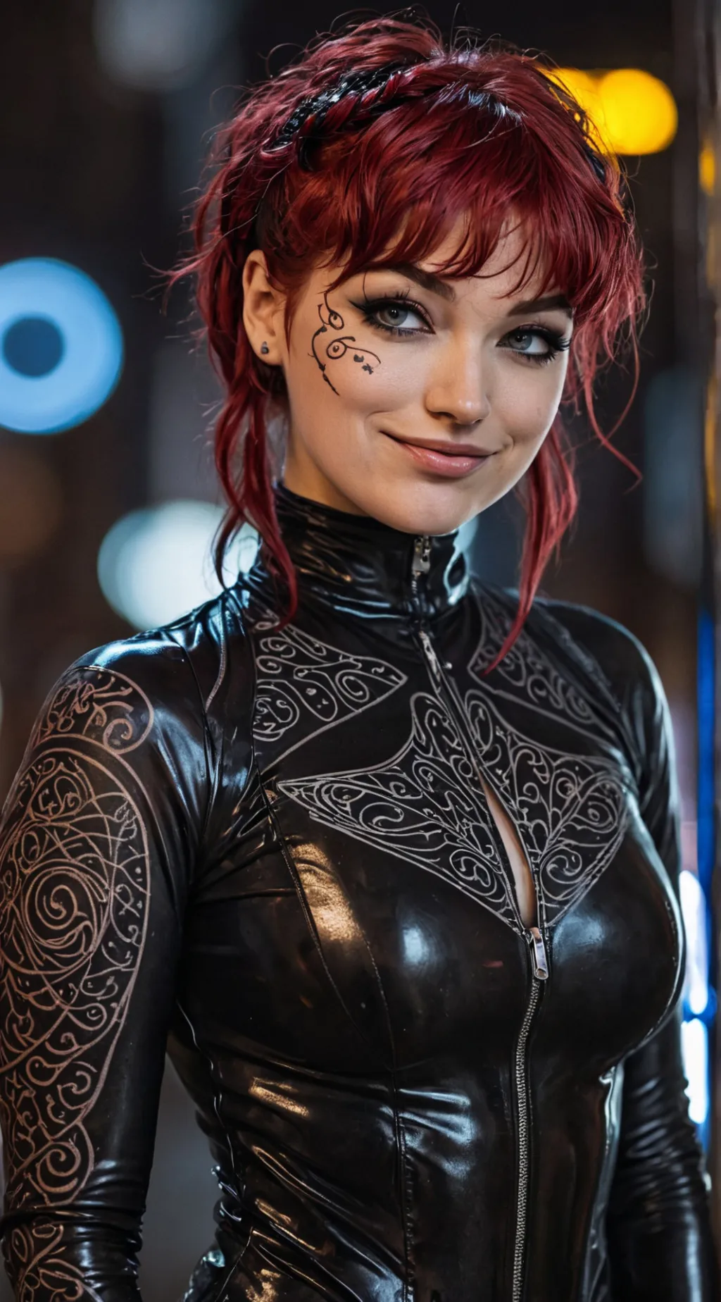 ai character: Kaye background