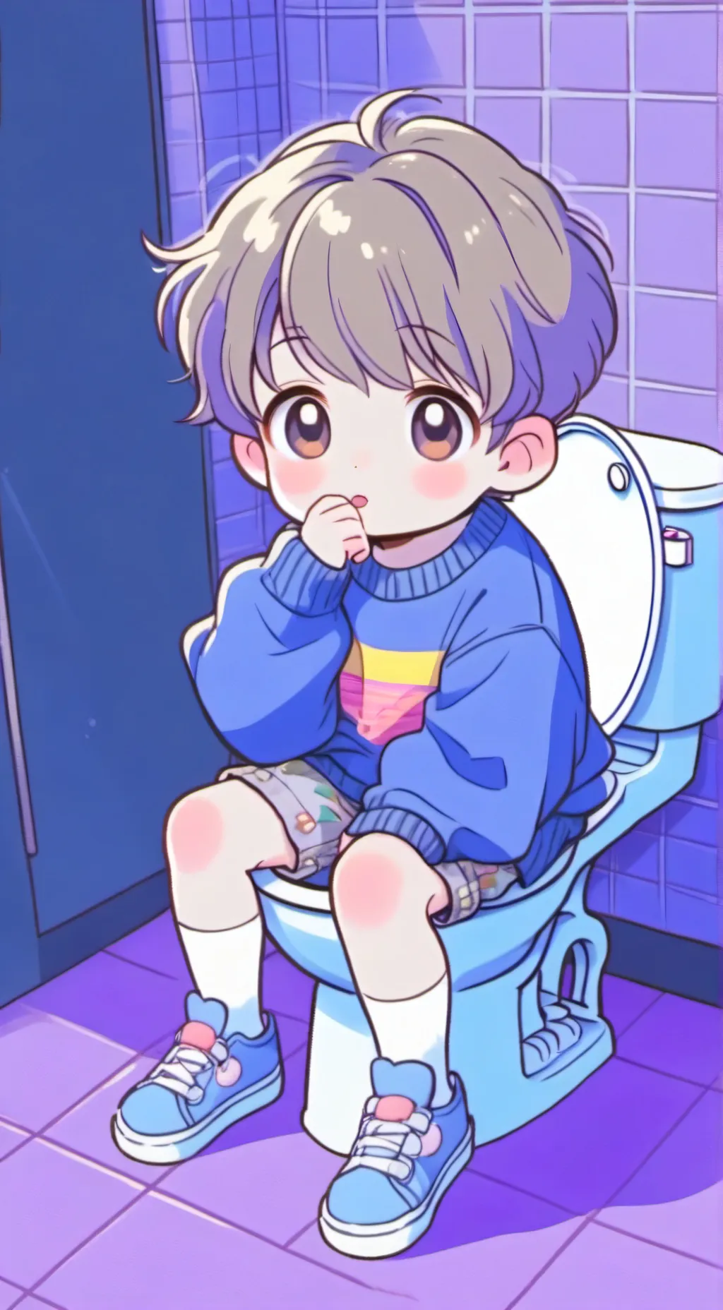 ai character: ur mom background