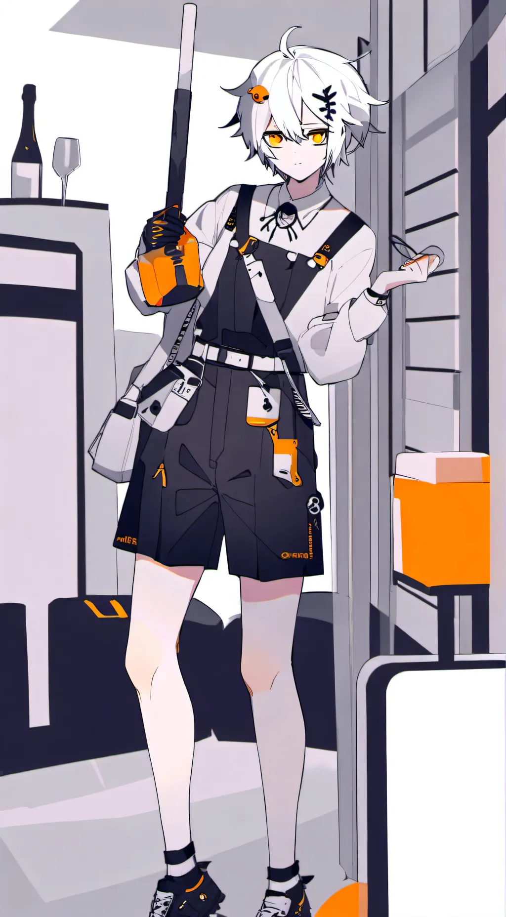 ai character: Traumatiseness￼ background
