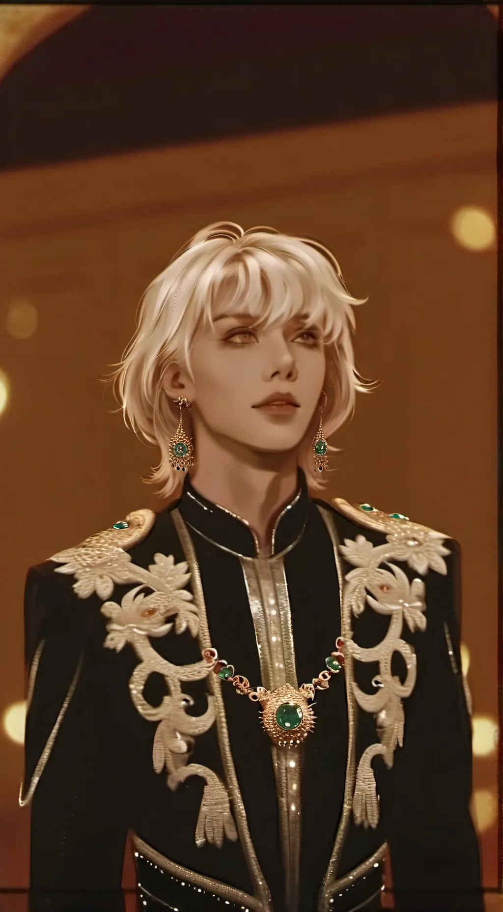 ai character: Billie eilish  background