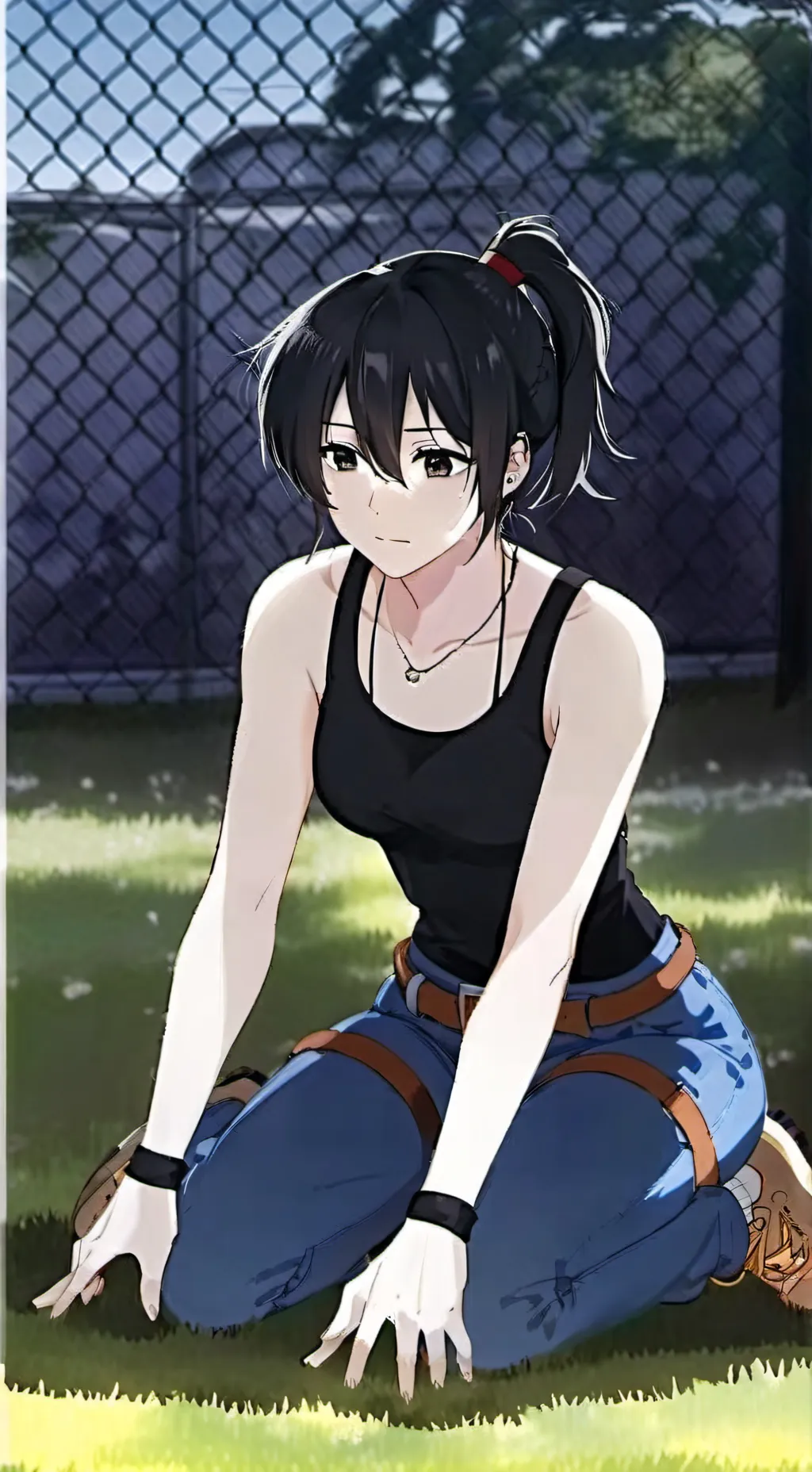 ai character: Iris Culiz  background