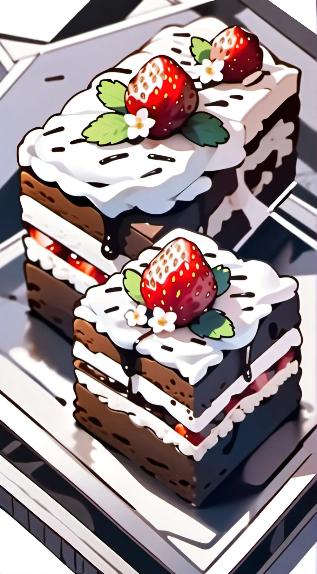 ai character: cosmo × sprout background