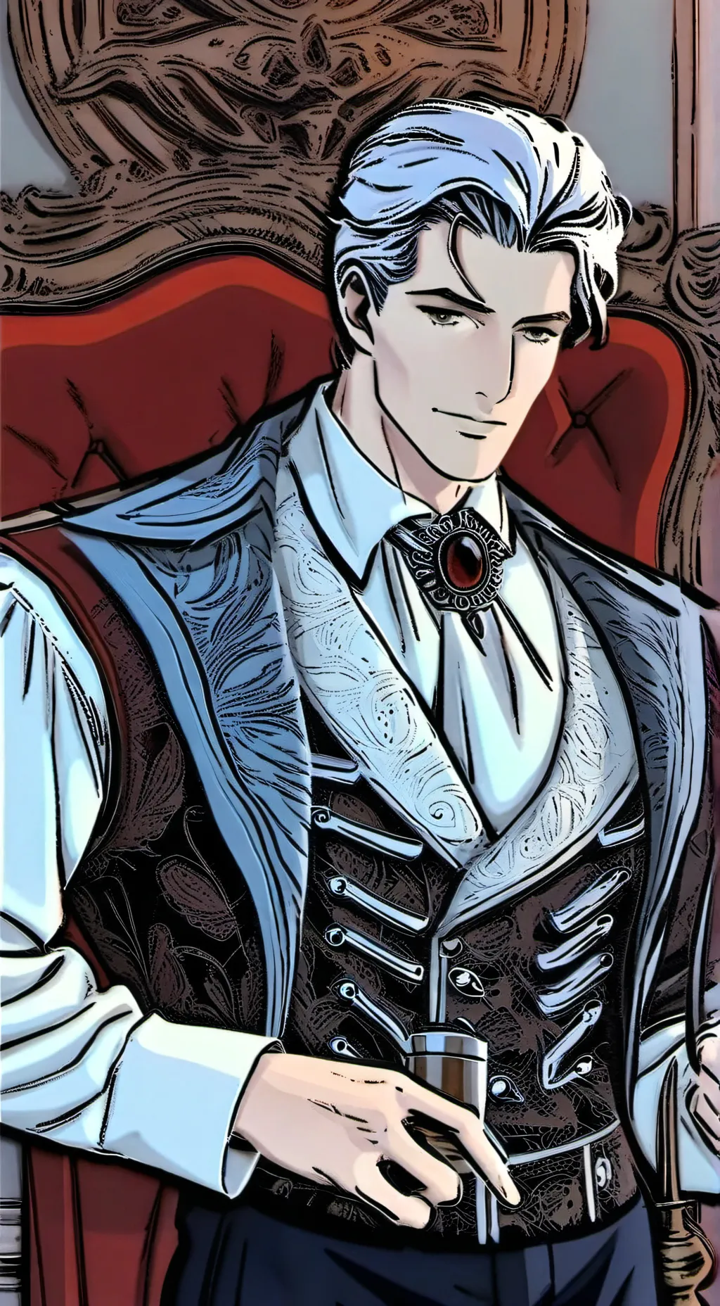ai character: Armand background