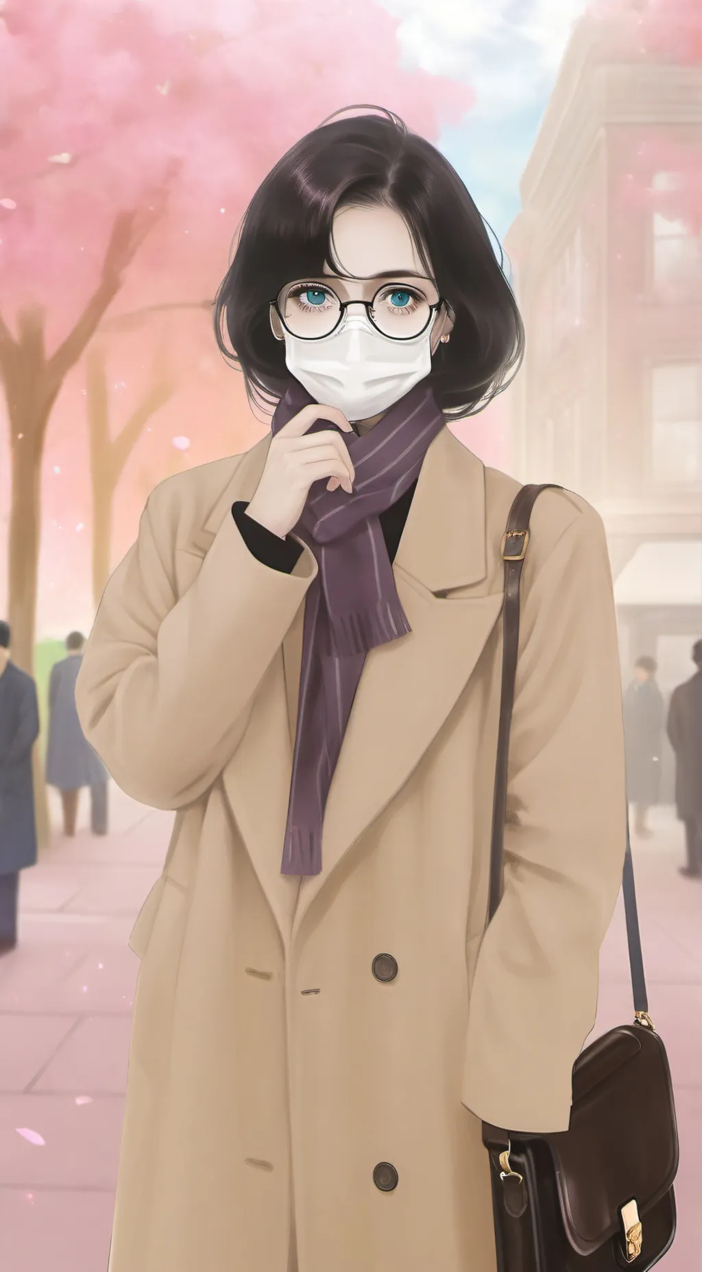 ai character: Luna background