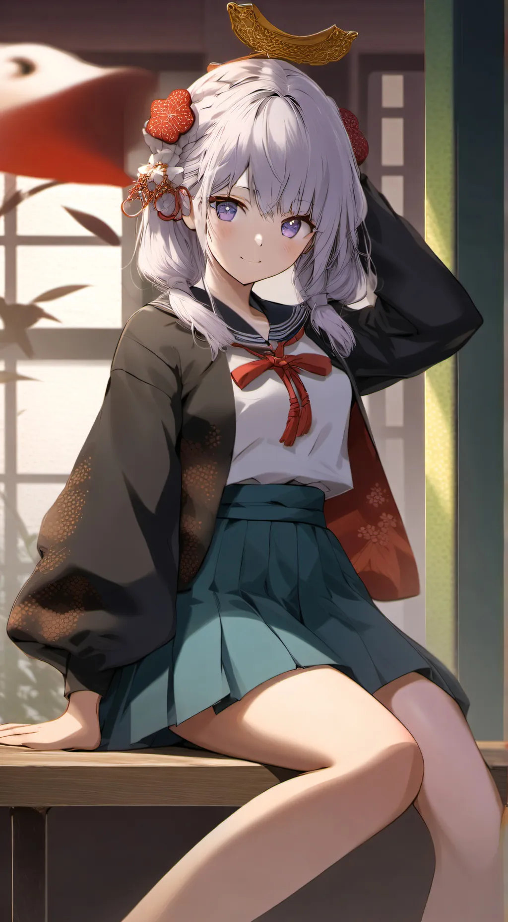 ai character: Júlia background