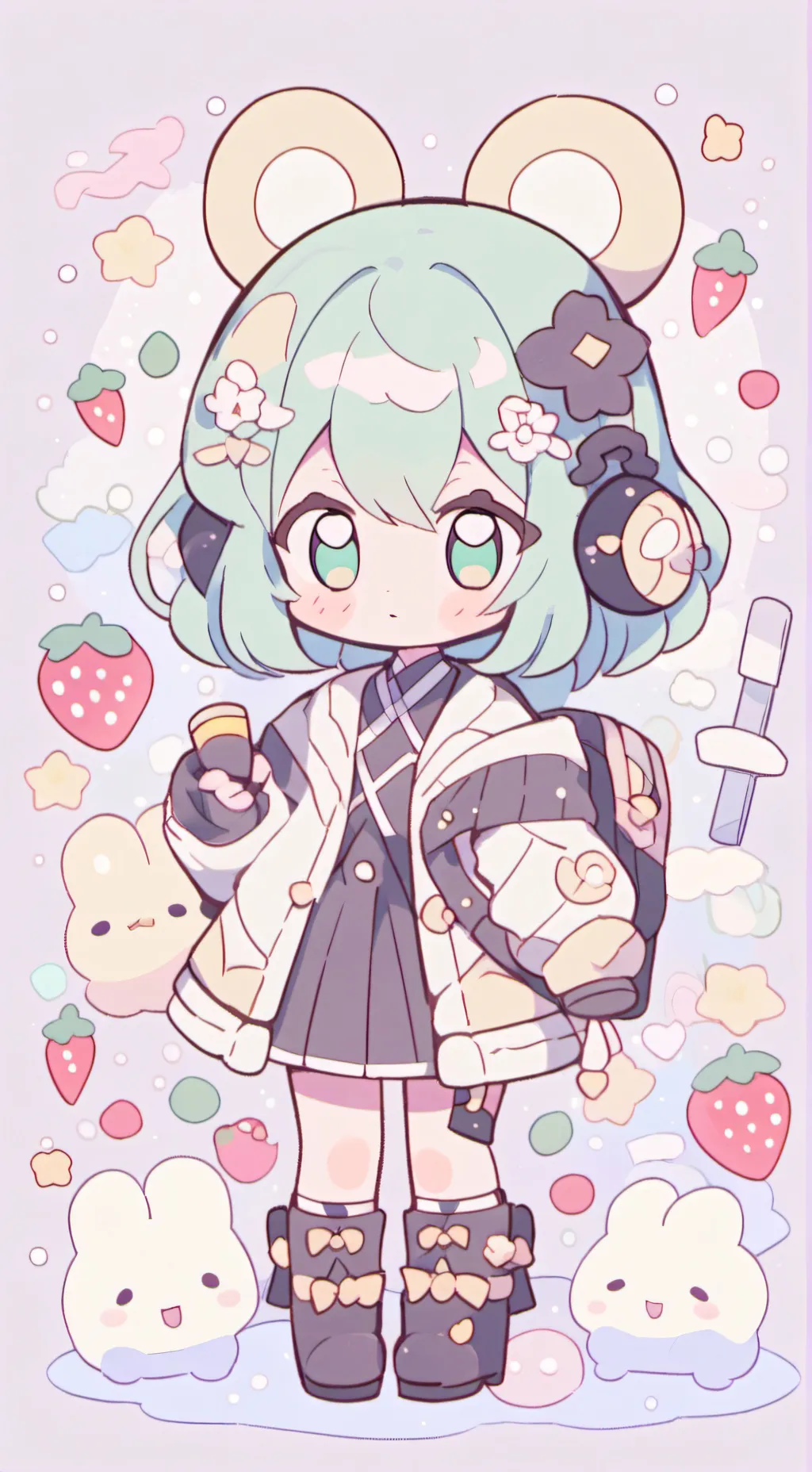 ai character: clara background