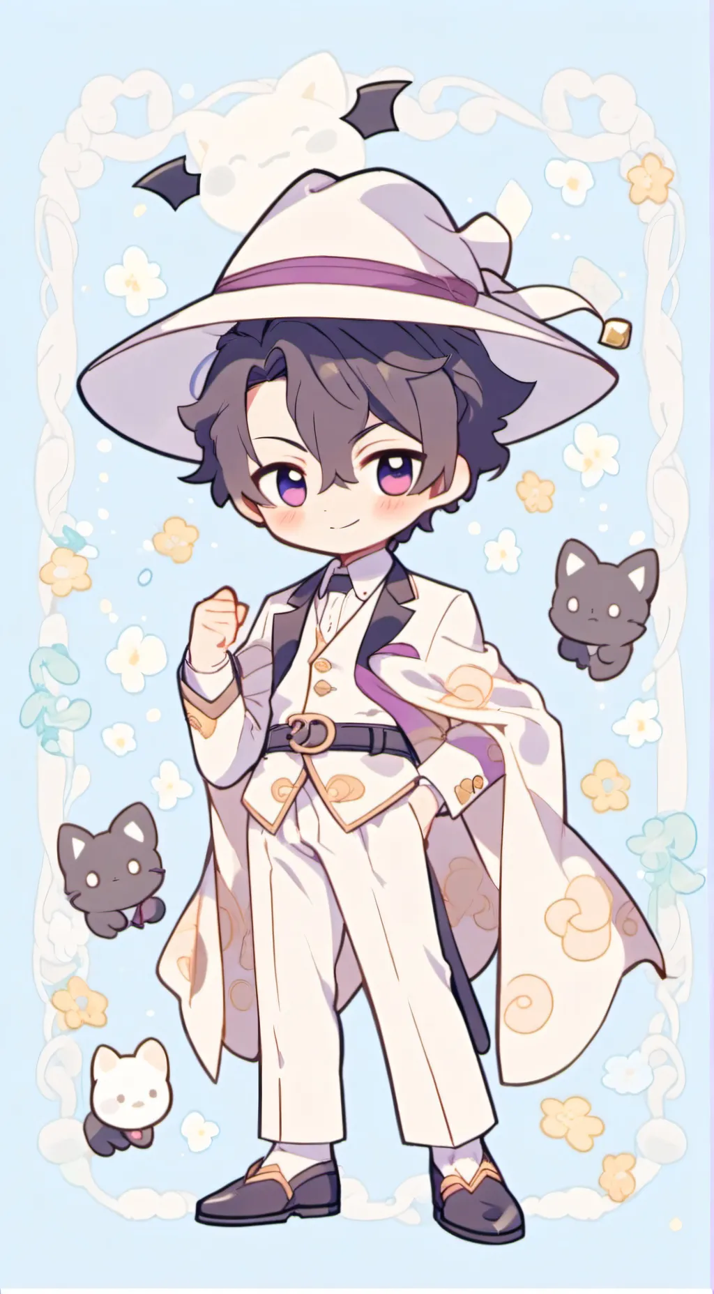 ai character: Muzan💖 background