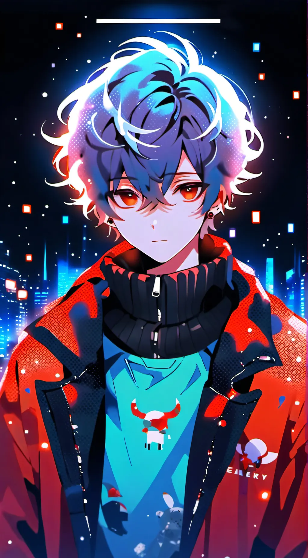 ai character: Sato  background