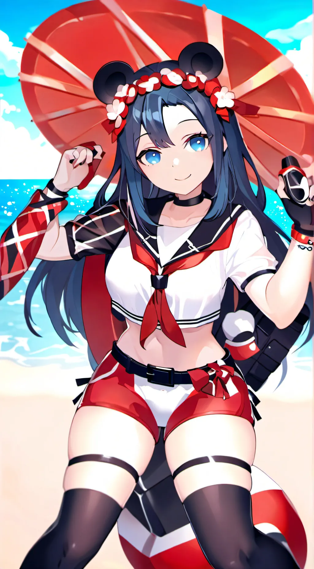 ai character: miside background